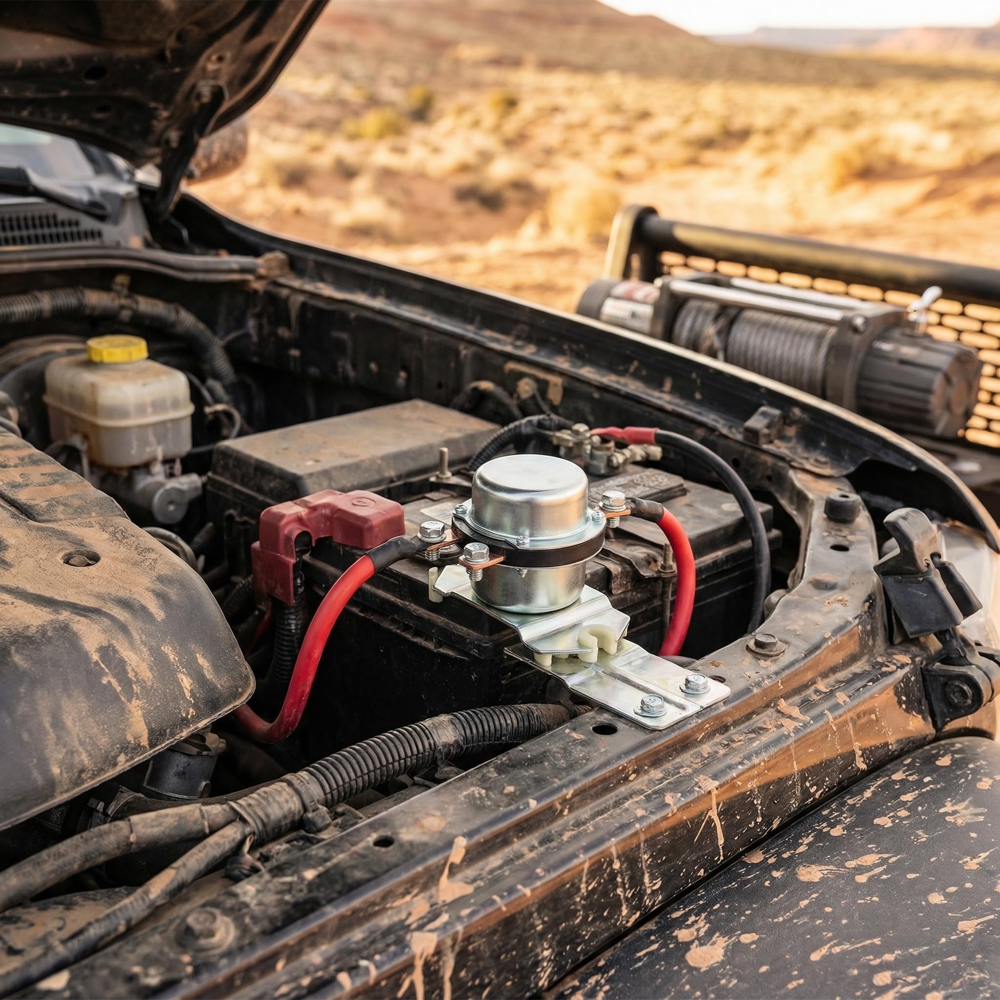 Interruttore Staccabatteria per Auto, Interruttore Staccabatteria con Telecomando 300A per Veicoli Cantiere con Caricatore Automatico, Argento, Interruttori Batteria