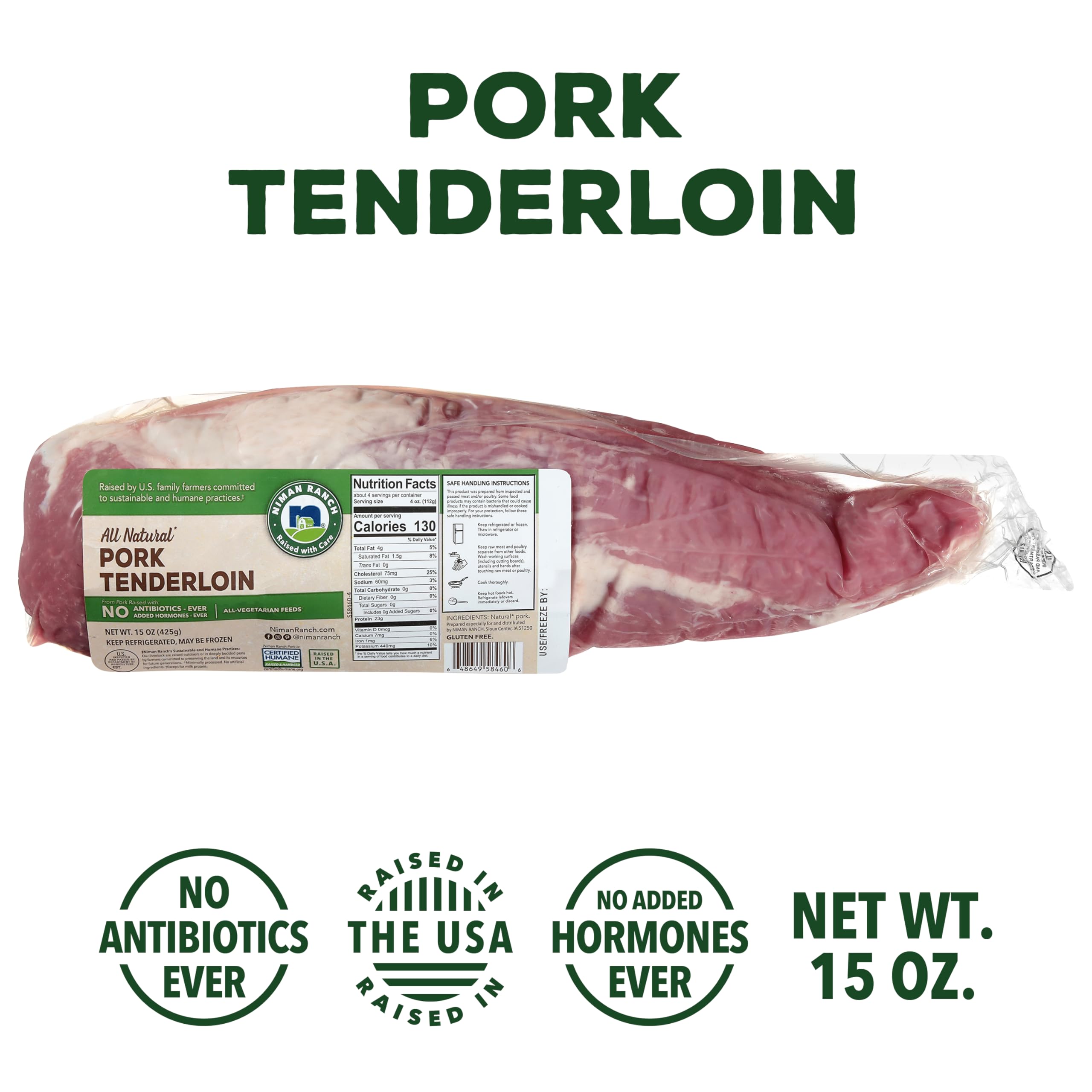 Niman Ranch Pork Tenderloin 15 oz