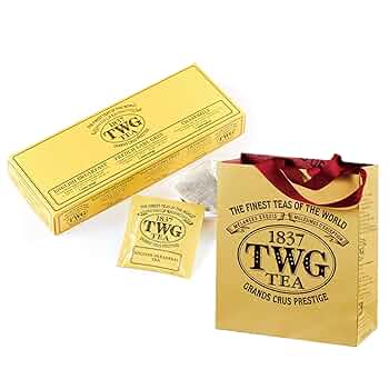 新品未開封　TWG 紅茶4種類セット五箱（各15　cotton teabags） 新品未開封 TWG 紅茶4種類セット五箱（各15 cotton teabags） 新品未