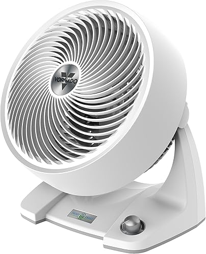 Vista 8 de Vornado 133DC Energy Smart Ventilador Circulador de Aire Compacto con Control de Velocidad Variable, Potente Enfriamiento Personal, Acción Vórtice