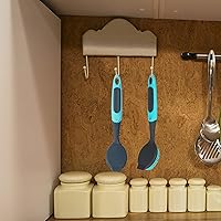 Vista 6 de PHYEX Paquete de 2 cepillos de platos con asa, cepillo suave para lavar platos de cocina, para limpiar ollas, sartén, fregadero