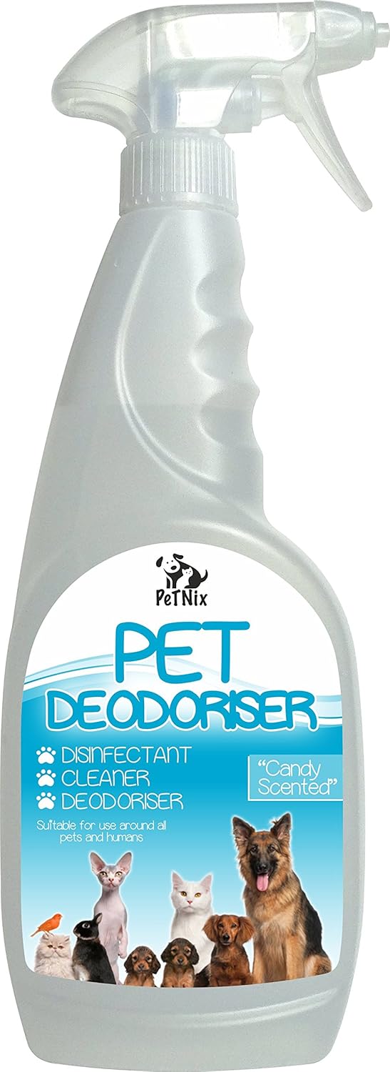 Candy Pet Deodoriser spray, Disinfectant & Urine Remover, kills