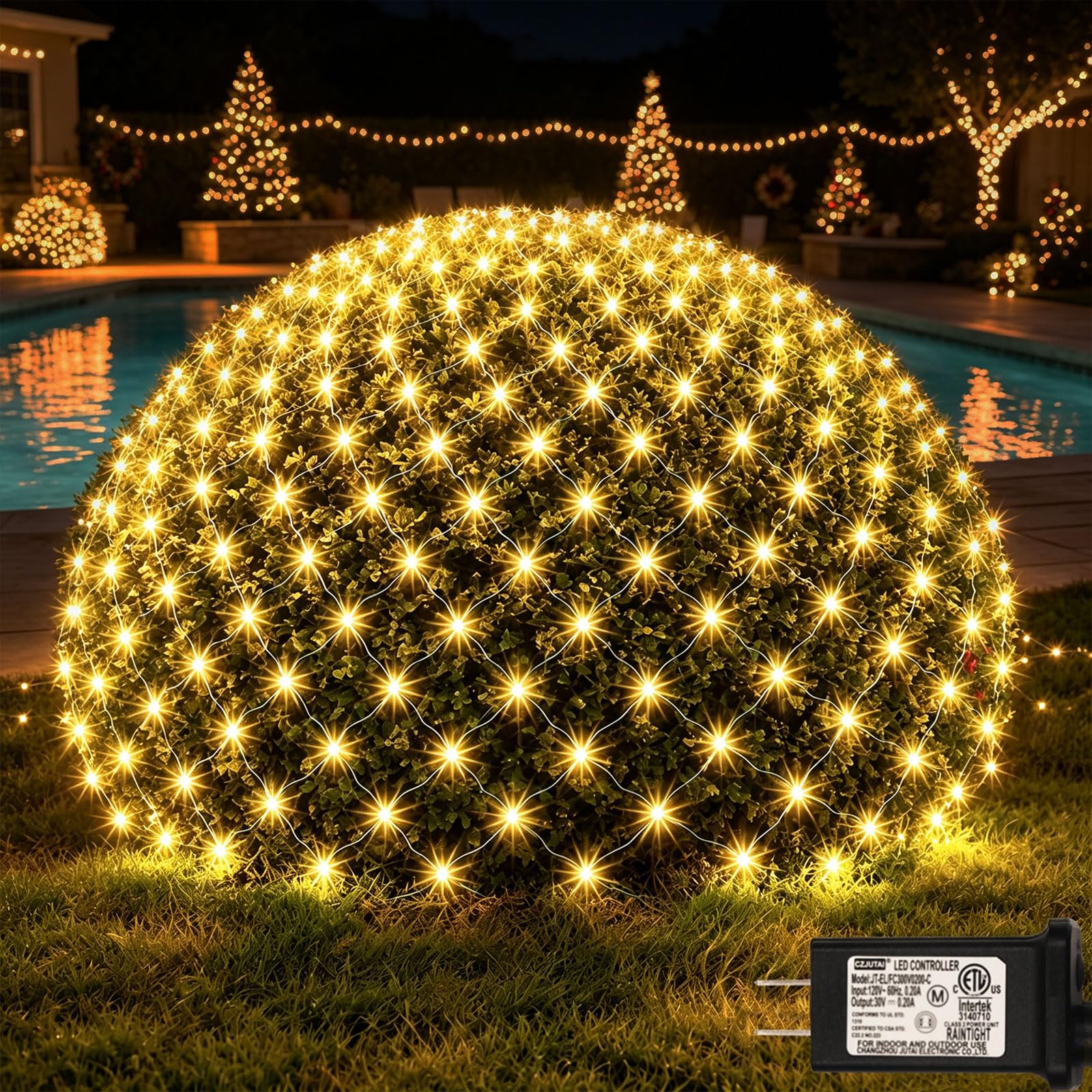 OYCBUZO 300LED Net Lights