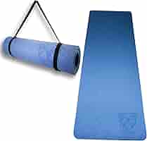 Amazon.com : Koa Yoga Mat-Essential, Blue TPE, Latex-free
