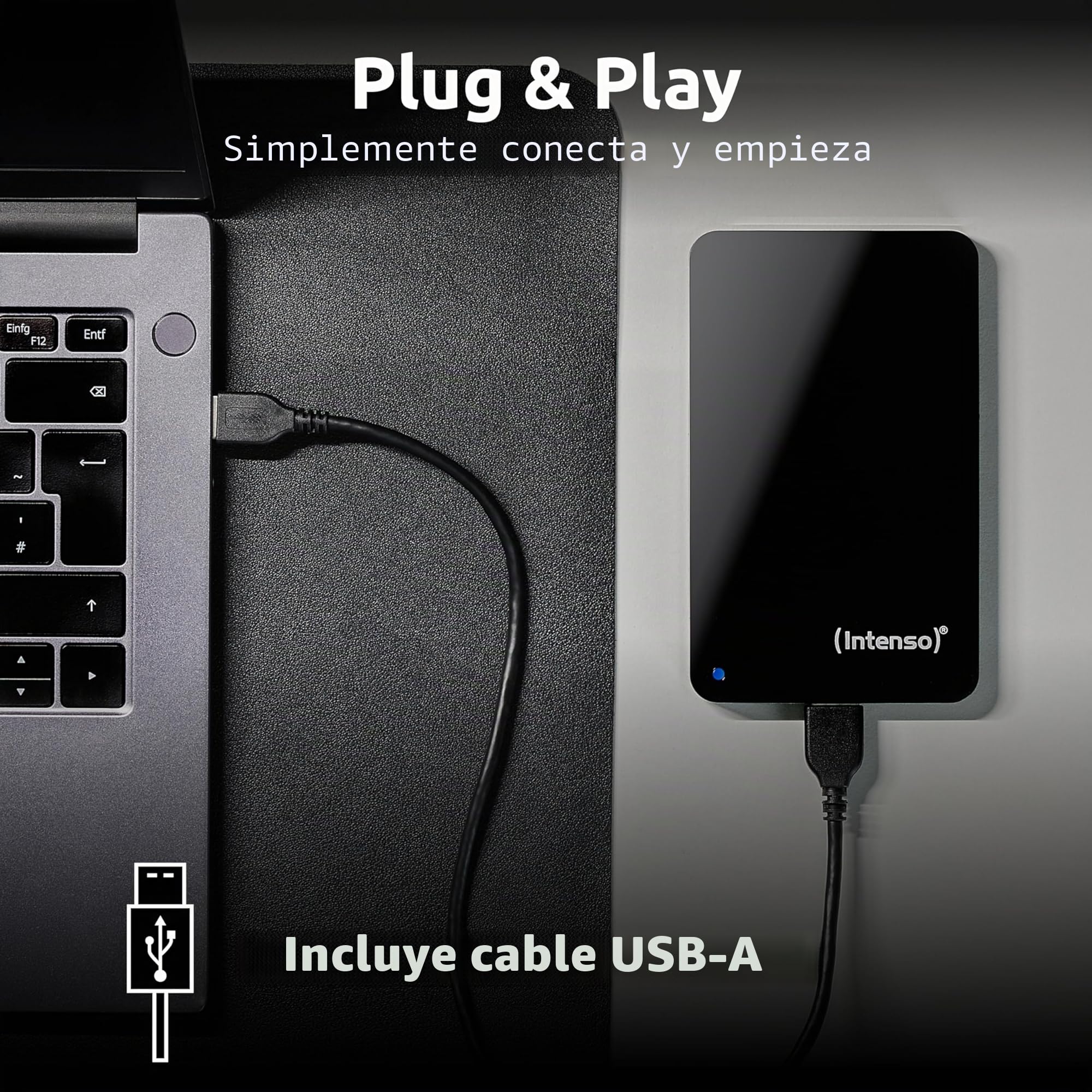 Best Price Square Drive,2.5" Portable 500GB,USB3.0,Intenso 6021530 by Intenso