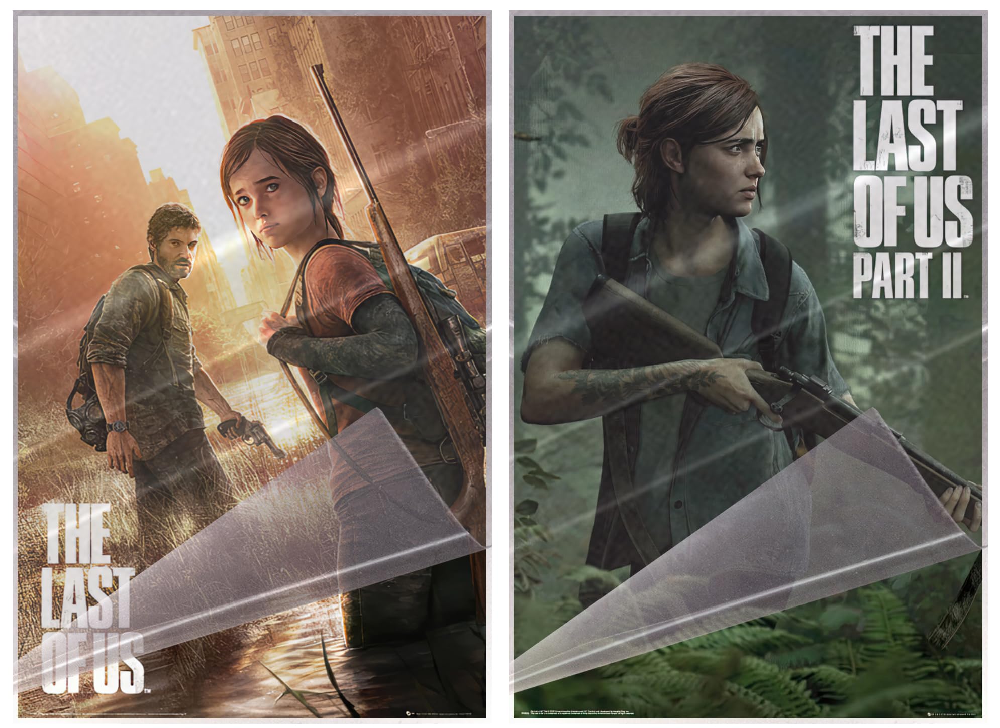 Amazon.com: The Last Of Us - Part I & II - Gaming Poster Set