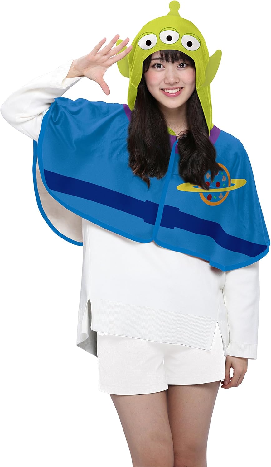 Amazon ディズニー トイ ストーリー リトルグリーンメン 変身マント コスチューム 男女共用 150cm 175cm コスプレ 仮装 通販