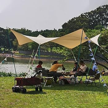 キャンプオンパレード　ポリコットン　タープ キャンプオンパレード】ポリコットンタープ