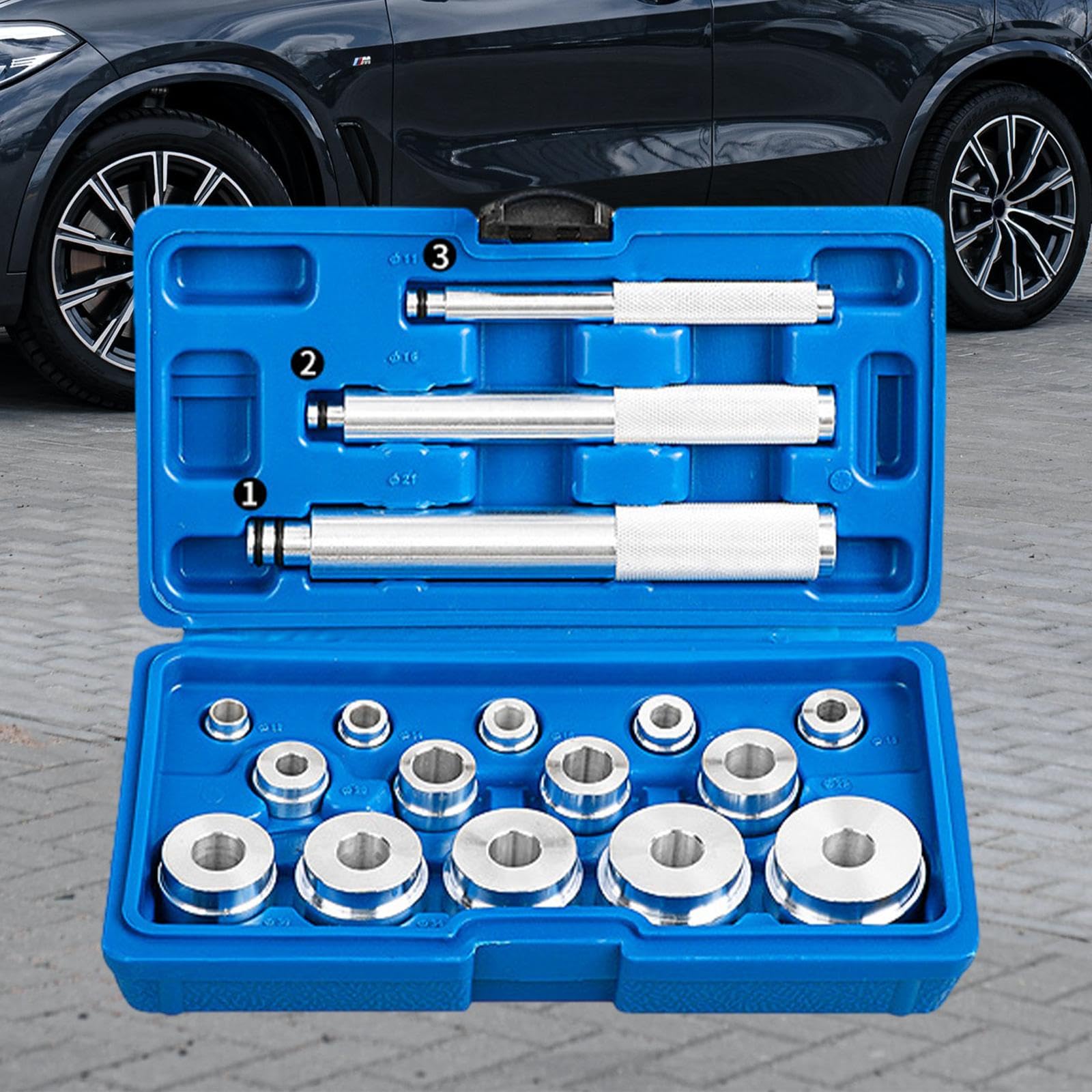 Kit de 17 Pièces pour Le Montage de Bagues de Roulement et de Joints D'étanchéité des Roulements.