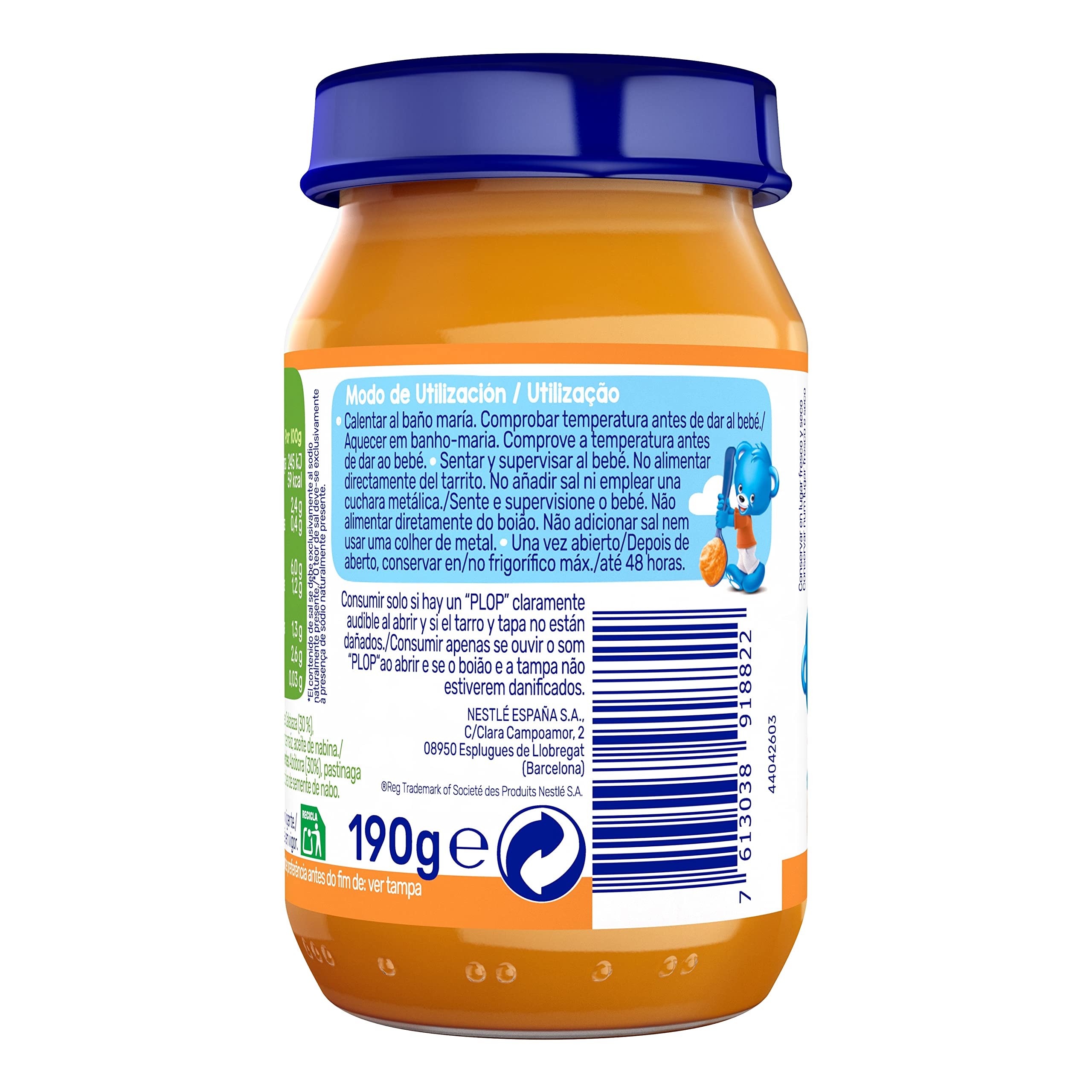 Nestle Verduritas con Pavo 6x190g