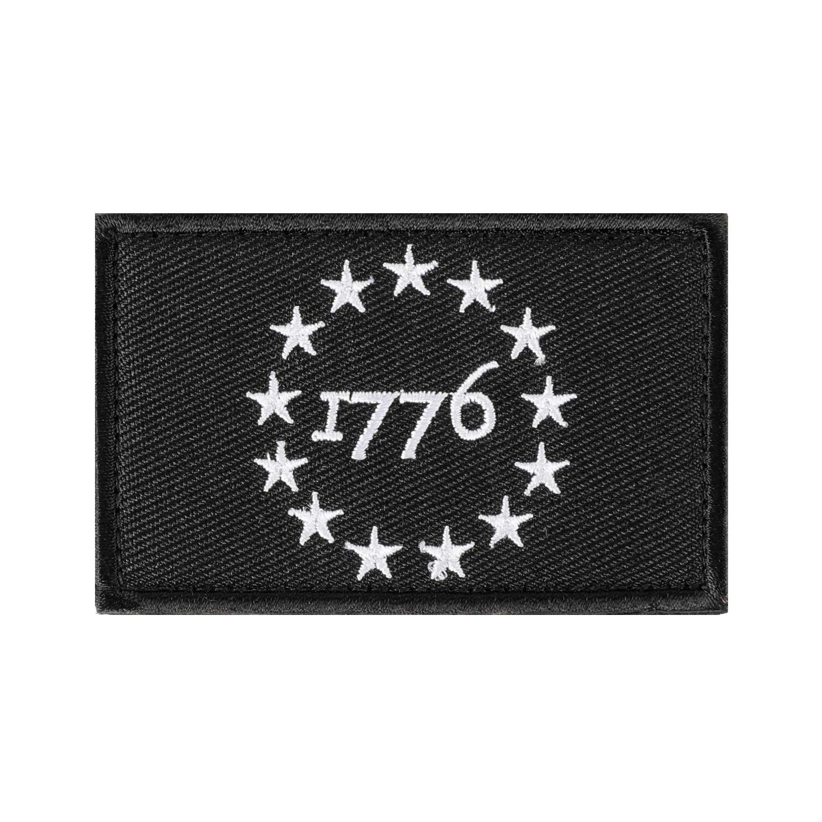 Amazon.com: 1776 Patriot Tactical Morale Patch Milltary Embroidered ...