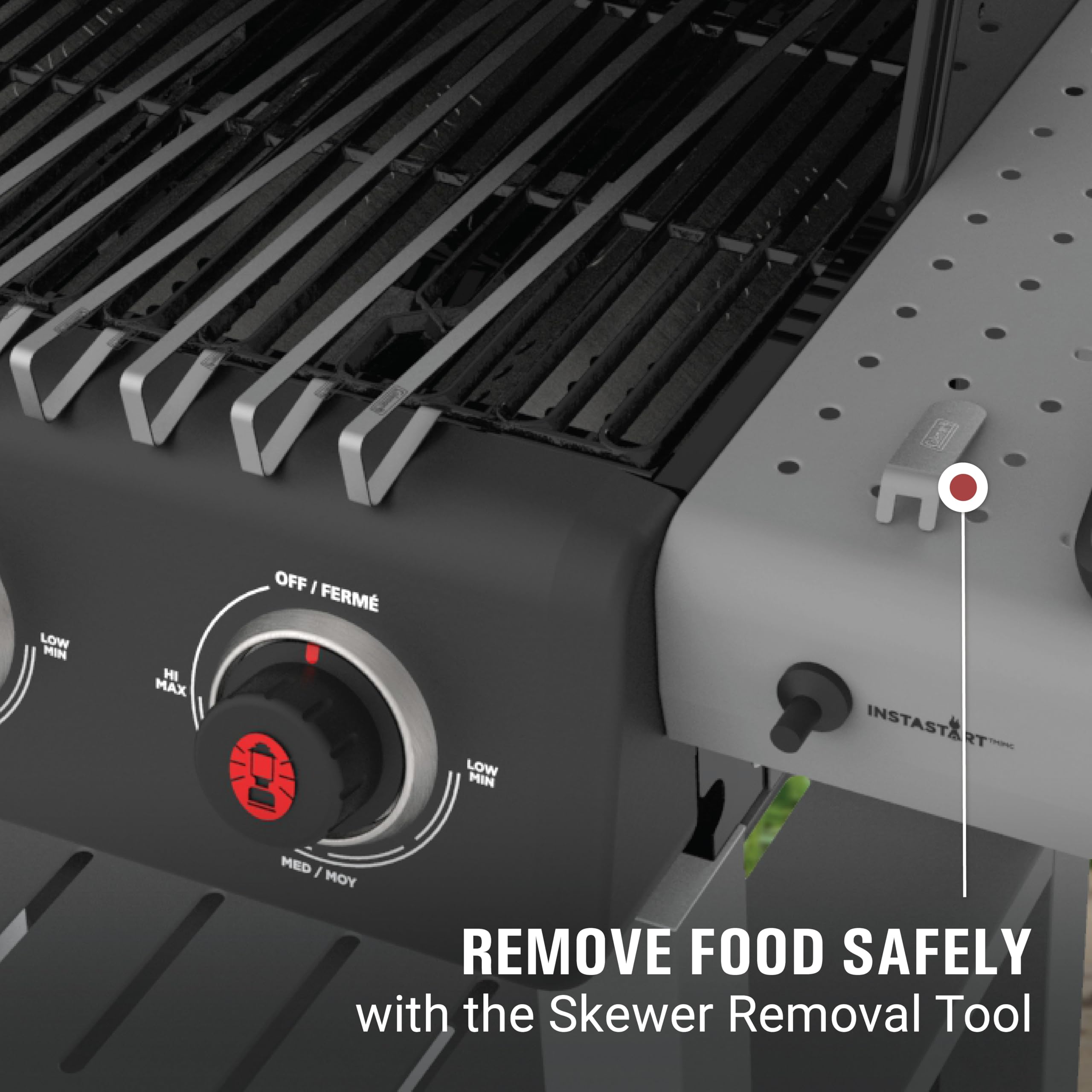 Coleman Cookout - Kit de herramientas para parrilla de barbacoa de 12 piezas, herramientas de parrilla resistentes al calor para ahumadores, parrillas de carbón, pellets y propano con funda de