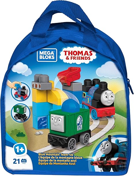 Amazon フィッシャープライス 1才からのメガブロック トーマスとブルーマウンテン 21ピース Fmb00 ブロック おもちゃ