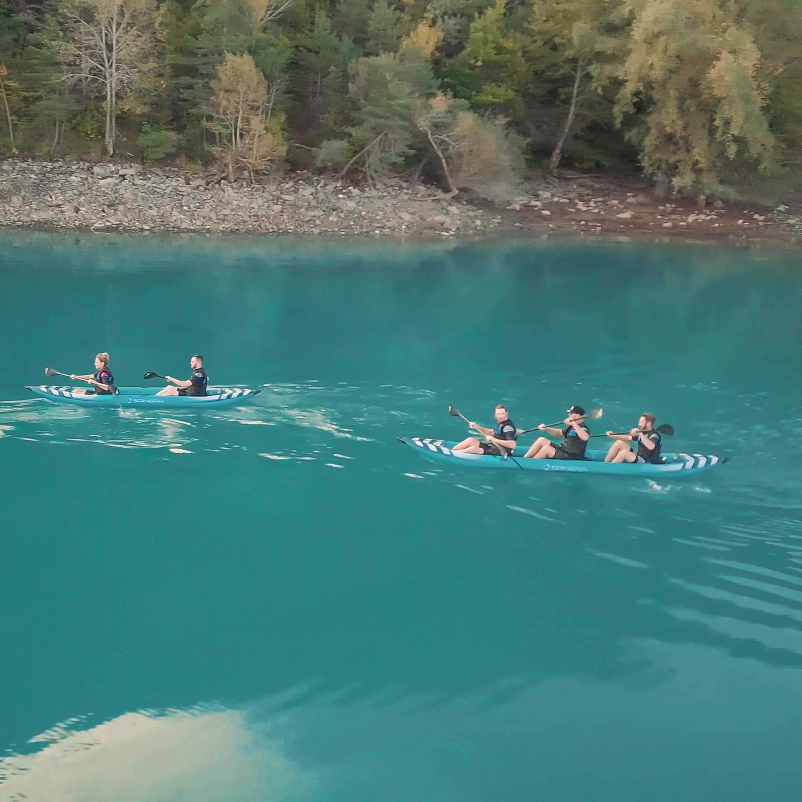 SPINERA HYBRIS 475 Kayak 2025 Teal/White/Grey