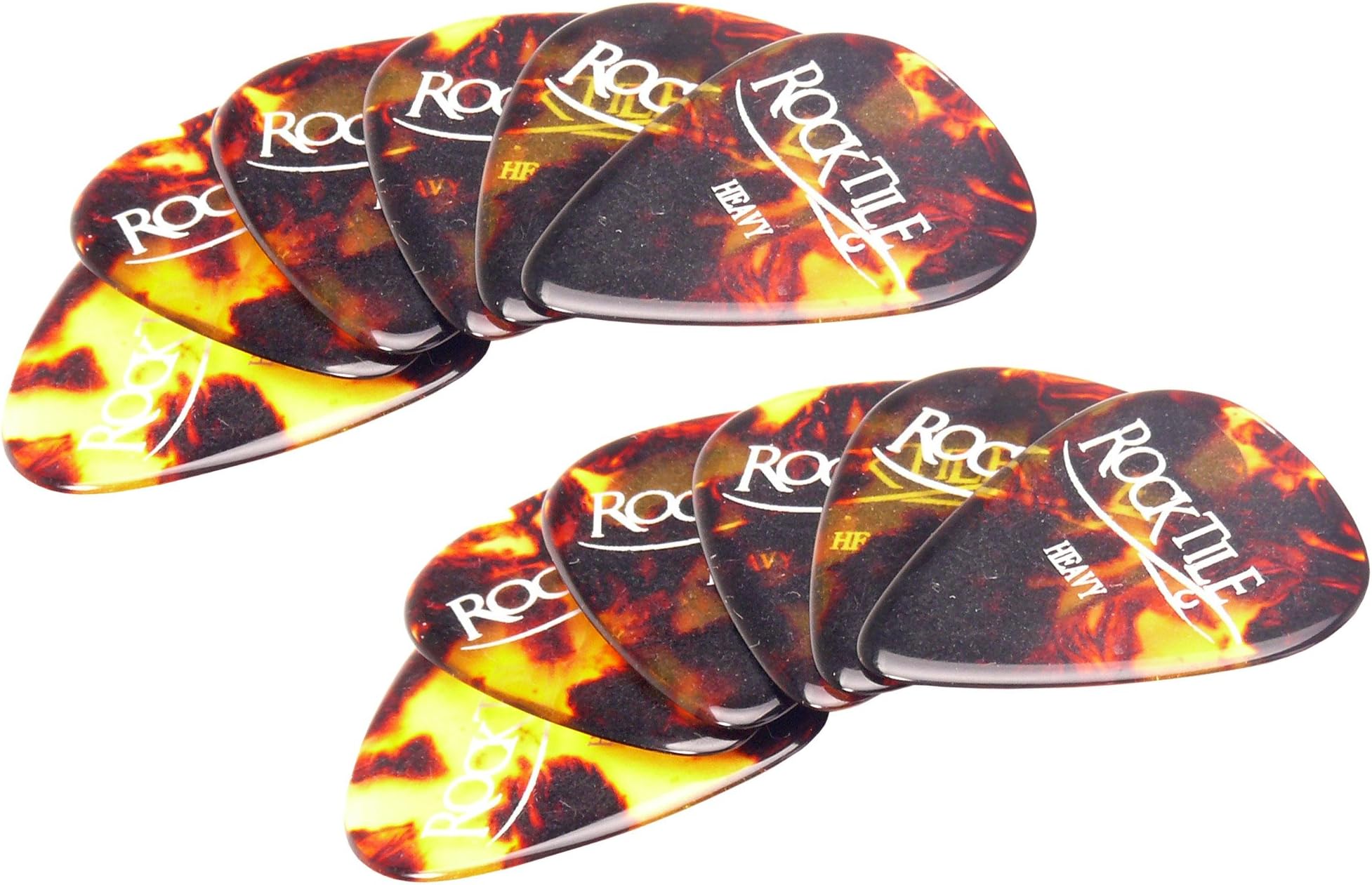 Rocktile Picks 12 Pieces Classic Heavy