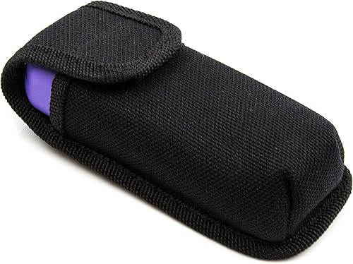 Miniatura 7 de POLICE Stun Gun 628-59 billones mini recargable con linterna LED sirena alarma, púrpura