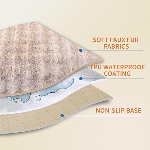 Miniatura 3 de Funda impermeable para cama de perro, funda antideslizante para sofá, funda de sofá lavable para perros, protector de piel sintética para sofá,