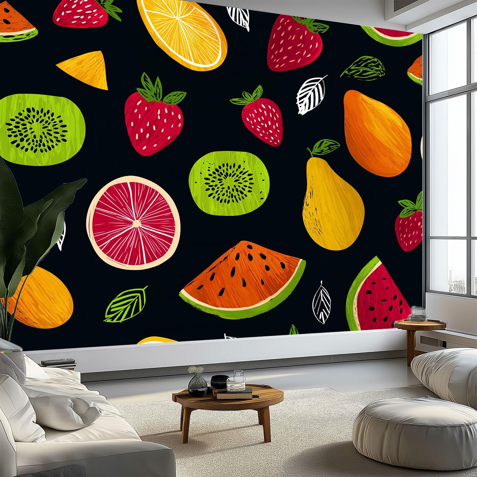 Papier peint panoramique pour enfant idéal dans le salon ou une chambre d'ado