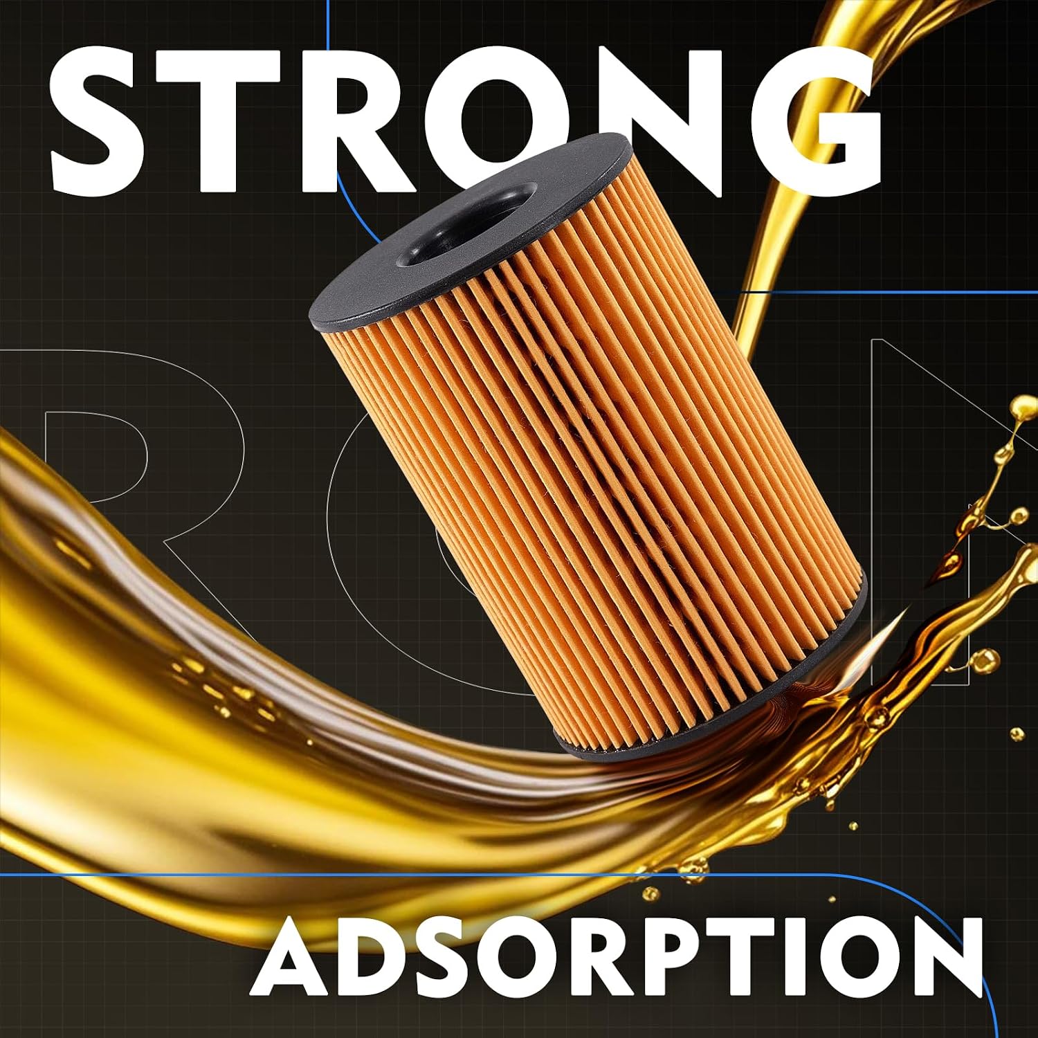 2PCS 11427583220 Oil Filter For BMW 4.4L V8 530i 540i 550i GT xDrive 650i Gran Coupe 750i 750Li 760Li Alpina B6 B7 B7L B8 XB7 M550i M760i M850i X5 X6 X7 2.0L L4 6.0L V12 3.0L L6 4.4 v 8 11427848321
