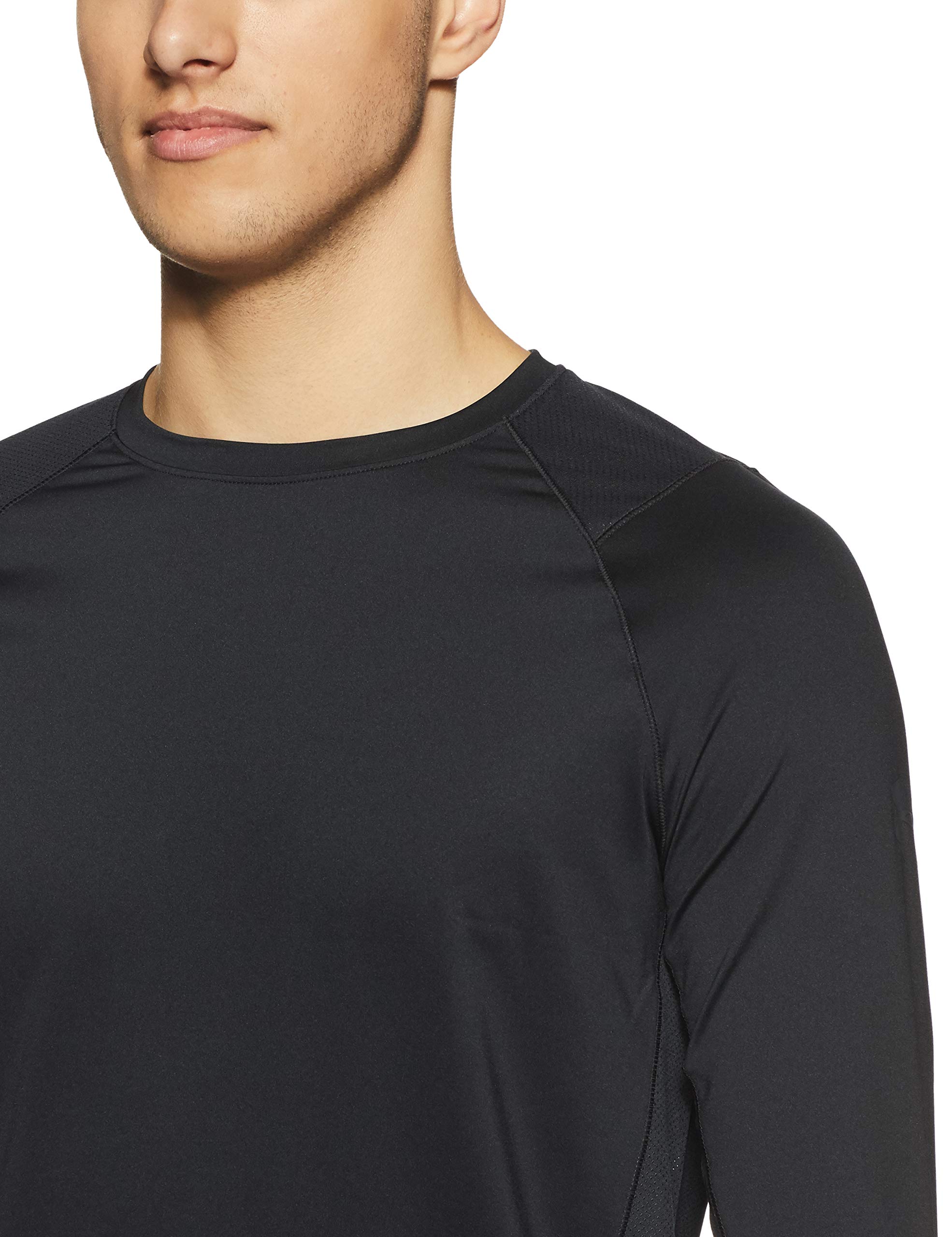 Under Armour Men's MK1 Long-Sleeve T-Shirt , Black (001)/Stealth Gray , 3X-Large Tall