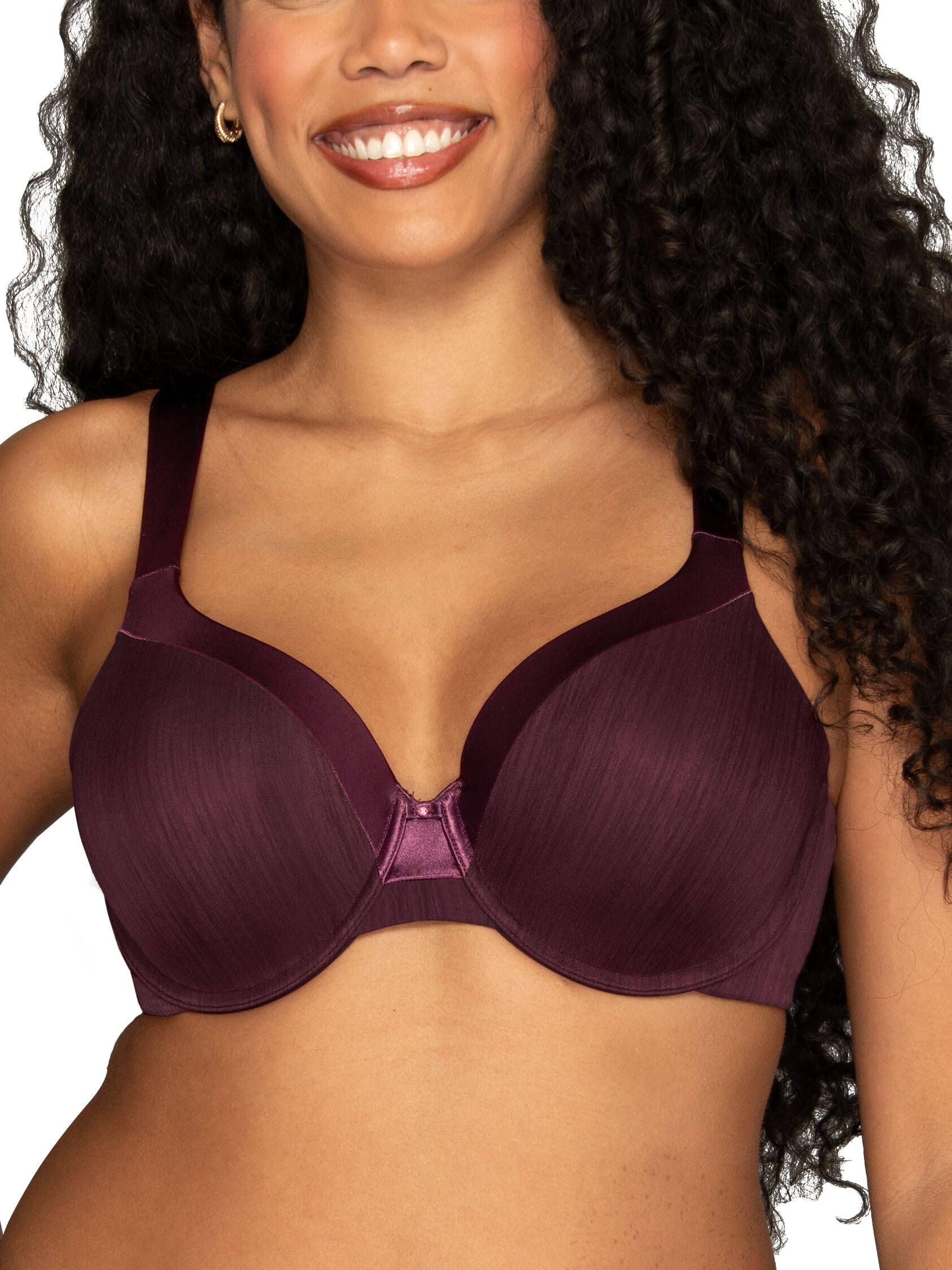 Vanity Fair Womens Illumination Full Figure Zoned-in Support Bra