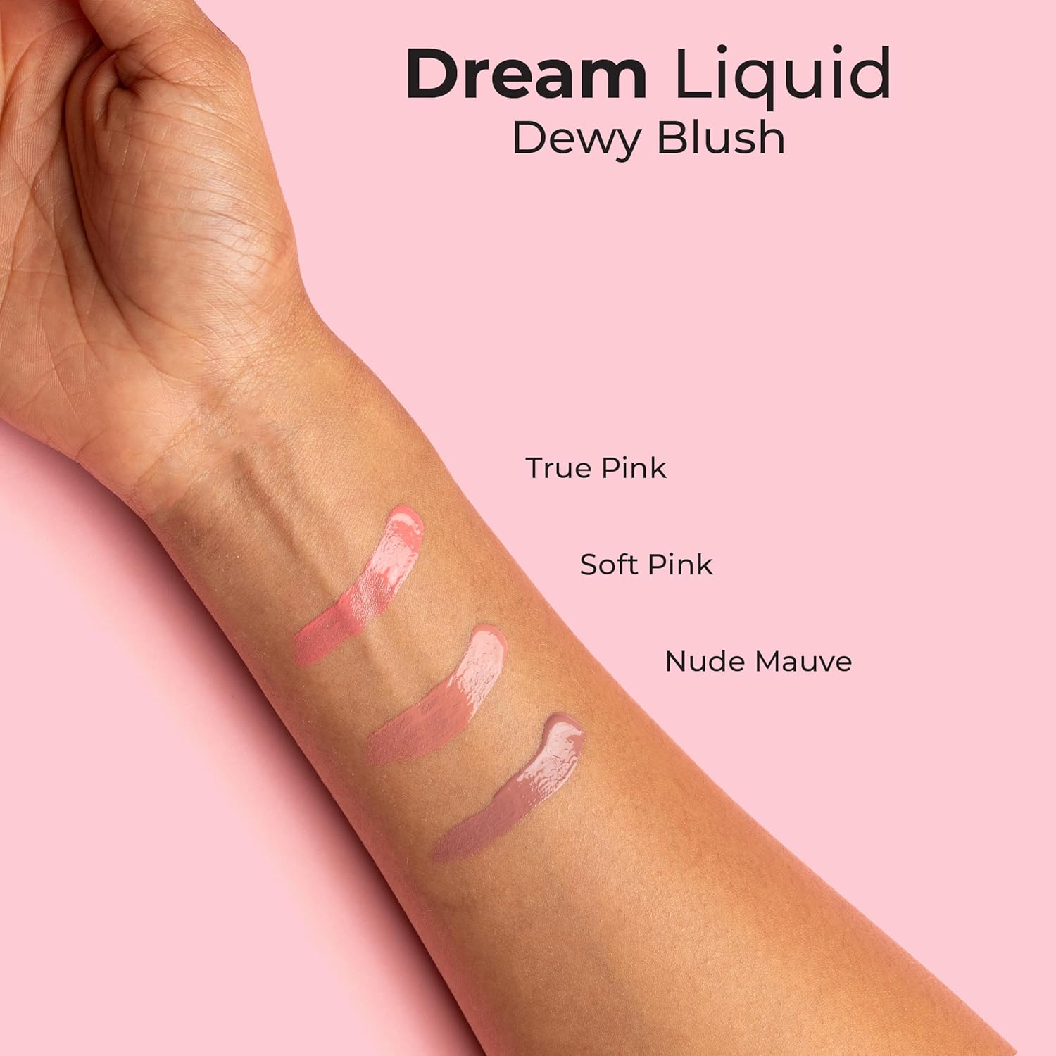 MCoBeauty - Dream Liquid Dewy Blush for Cheeks - Soft Pink Radiant Flush Shade - Fresh Glowing Cheeks - 4.6ml - Vegan, Cruelty Free - Face Makeup, Blush Liquid - Image 5