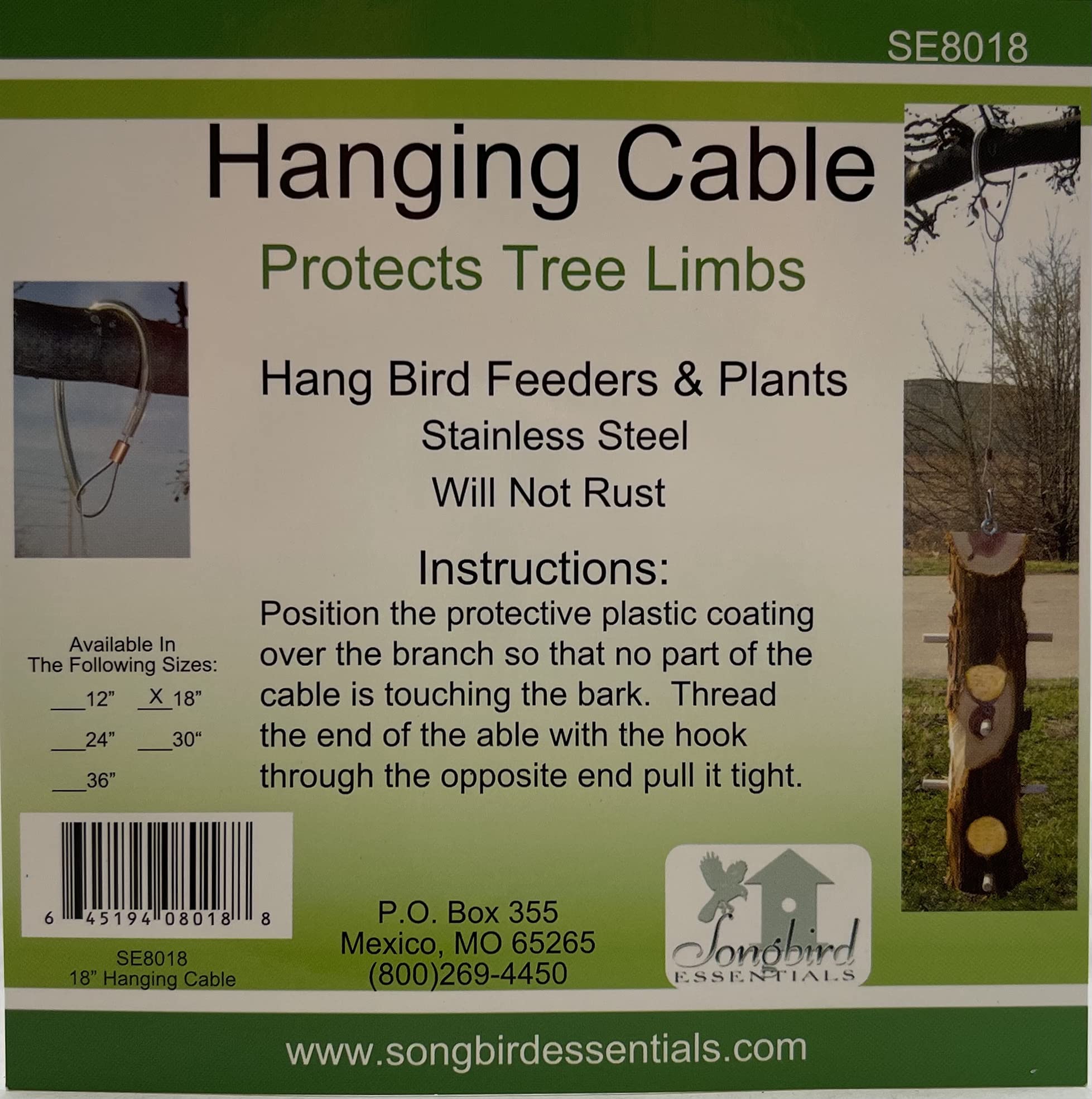 Songbird EssentialsSE8018 18 in. Limb Protector (Set of 1)