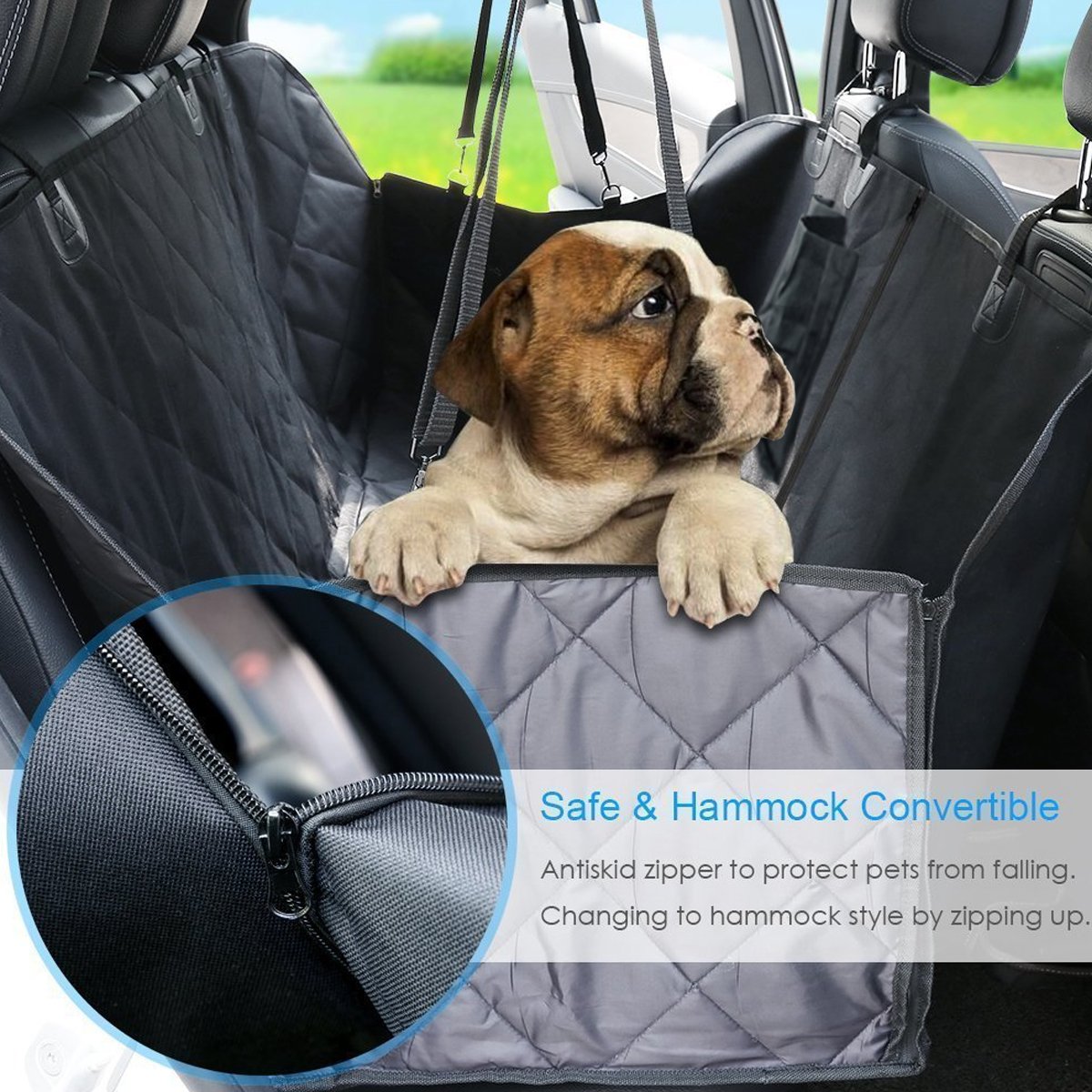 Amazon.co.jp: PETCUTE ペット用ドライブシート ボックス型 車用ペット