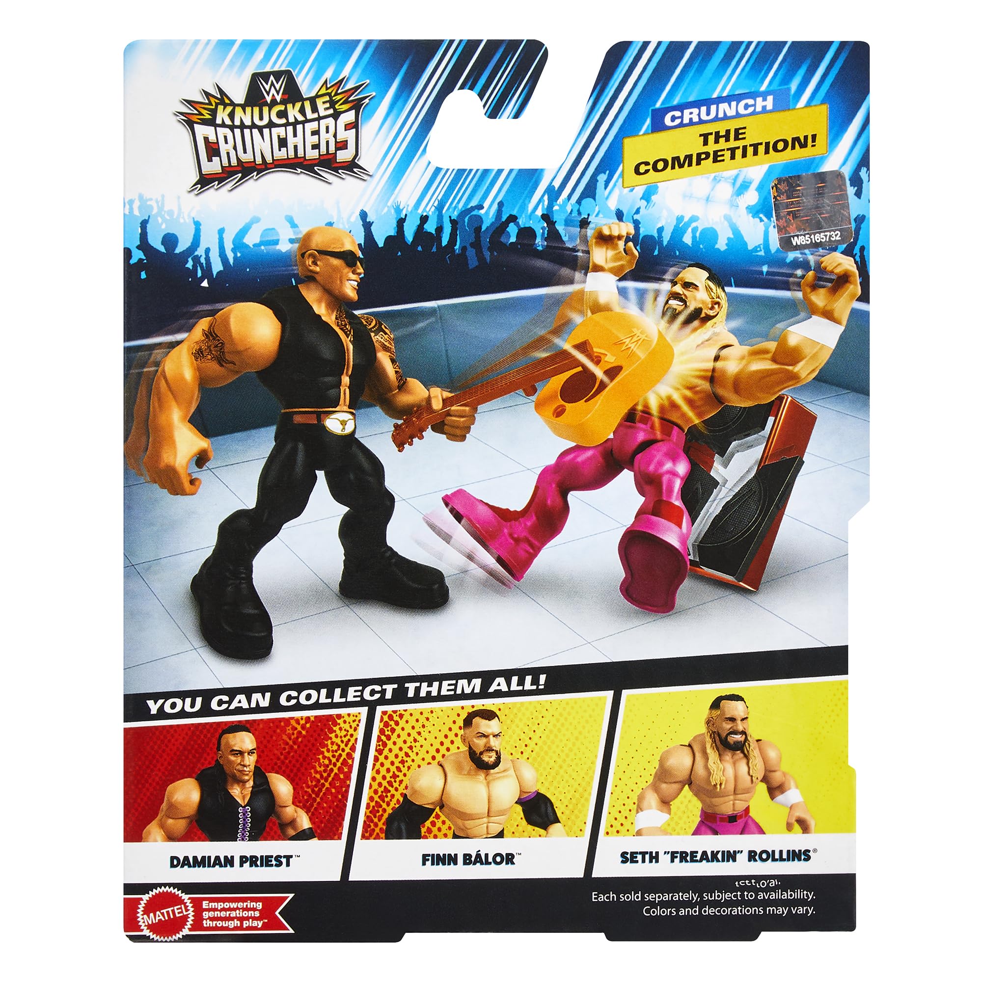 Amazon.co.jp: WWE ザ・ロック・ナックル・クランチャーズ 4 トイレ