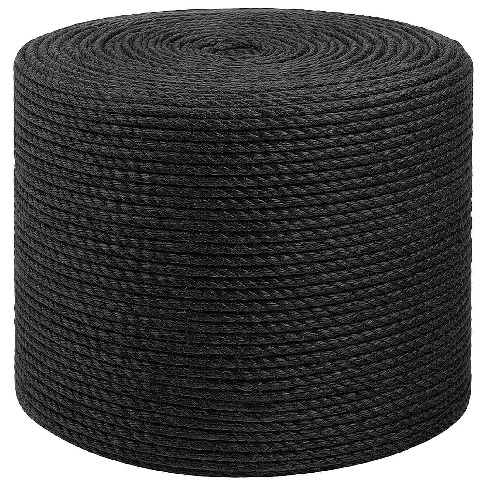 Spago di iuta da 4 cm, 100% Tossa, 3 strati, robusto e assorbe l'umidità, per giardino, artigianato, casa, esterni, officina, versatile e resistente