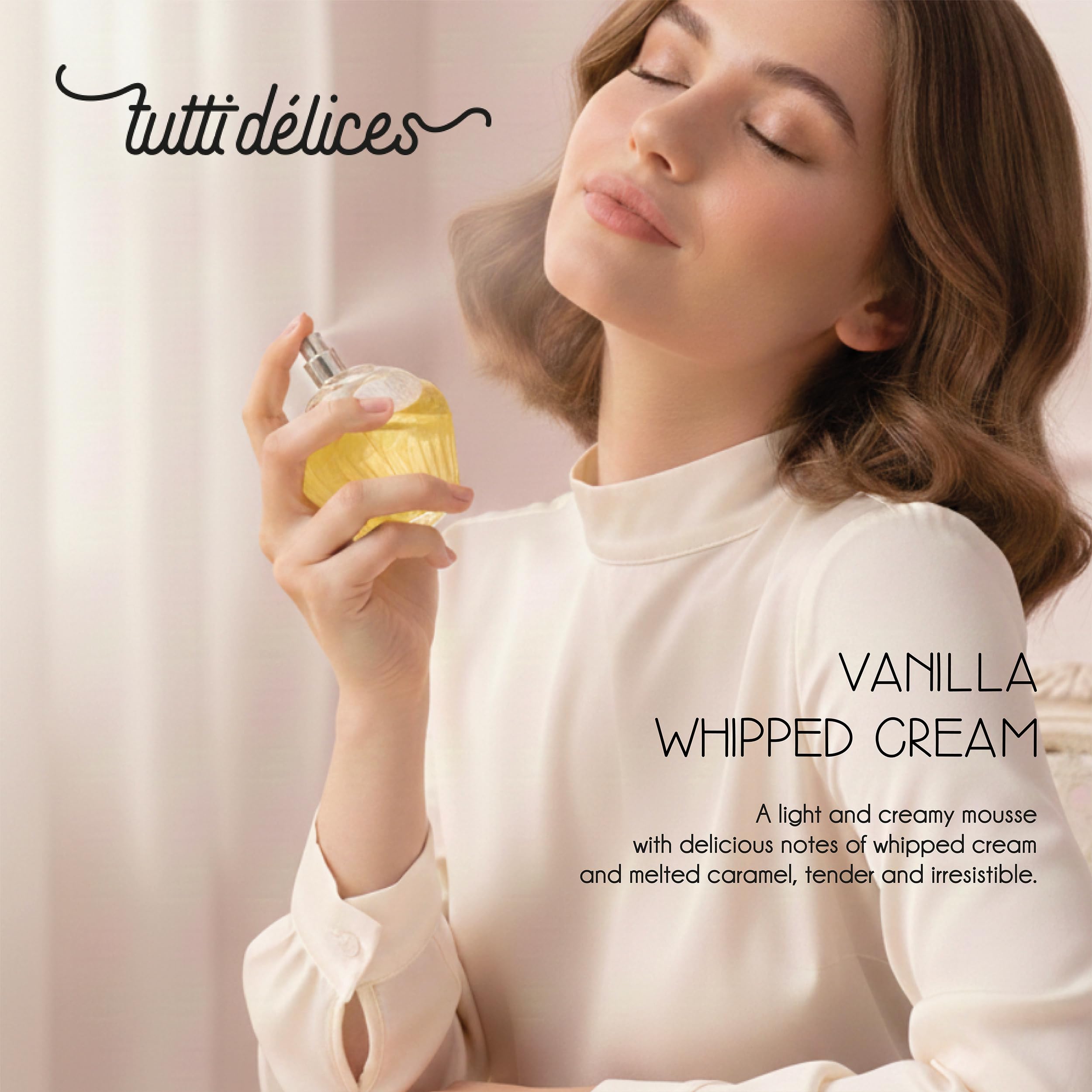 Tutti Delices | Vanille-Sahne | Eau de Toilette 50 ml - Gourmandes und fruchtiges Parfum für Damen