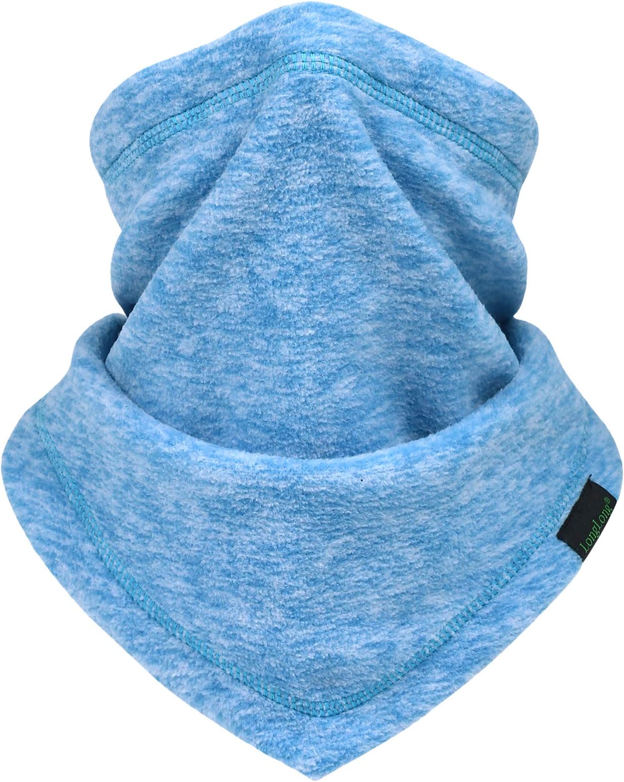 LONGLONG Neck Warmer Gaiter- Winter Thicken Soft Elastic Fleece Skiing Face Scarf Mask