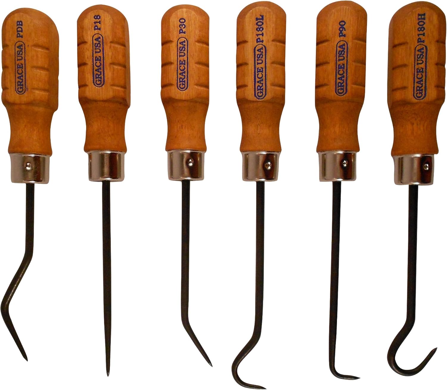 Grace USA Hook and Pick Set 6Piece Set HP6