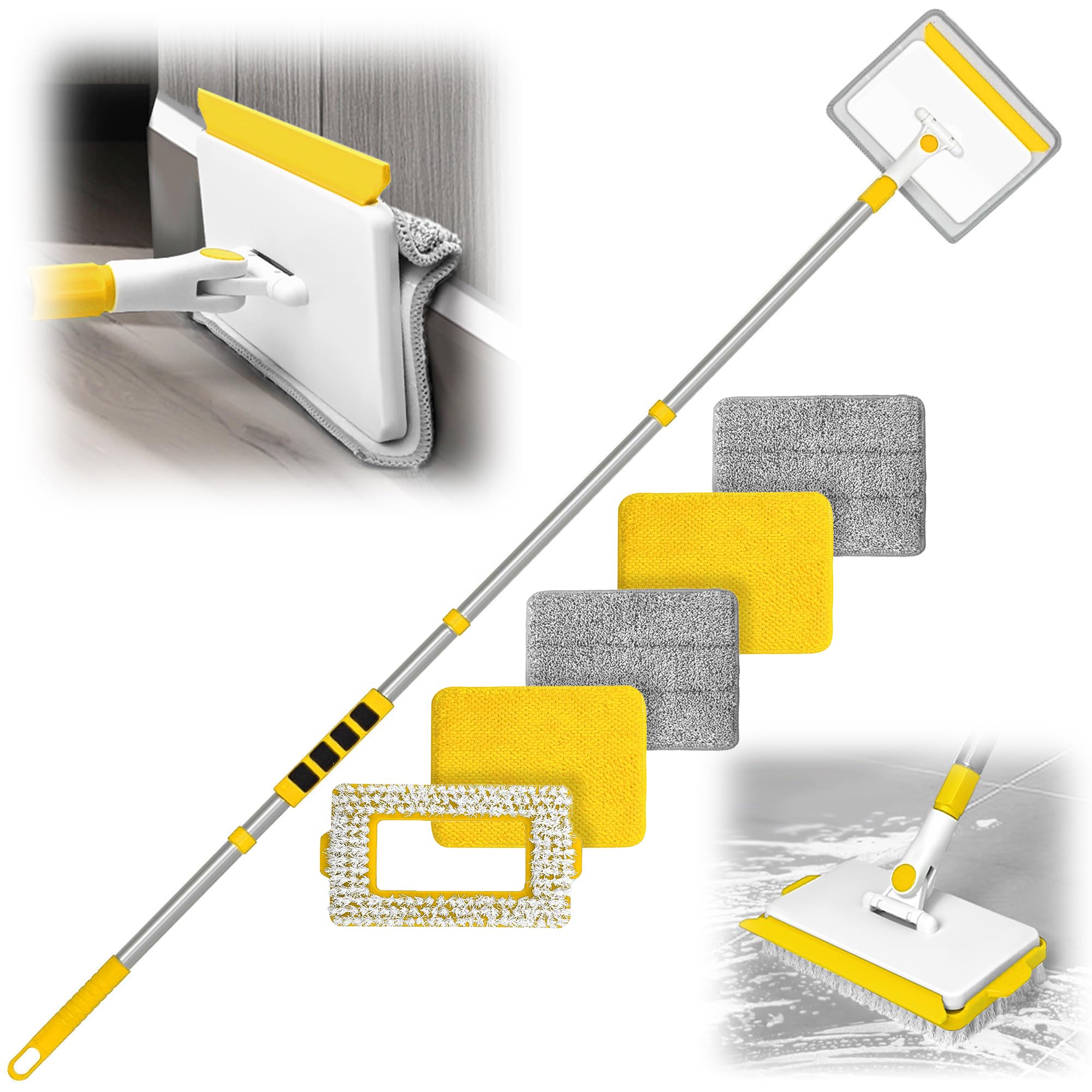 JEHONN Baseboard Cleaner Tool with Handle