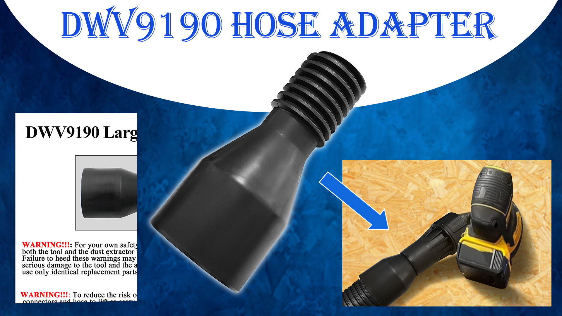 Amazon.com: DWV9190 Hose Adapter Competible with DWV9000