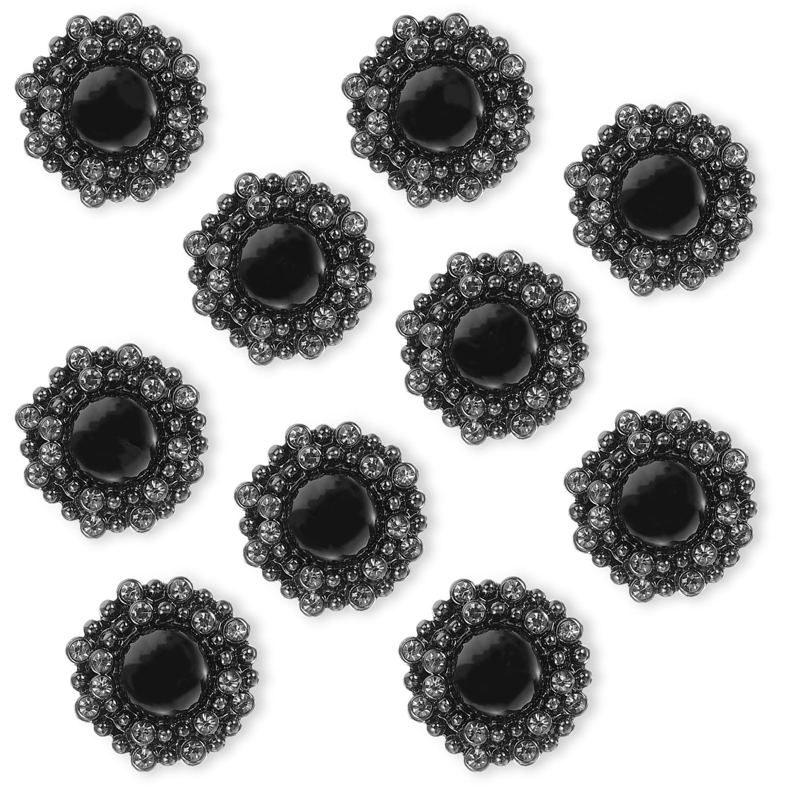 Bottoni Con Strass HobbyArts Oro 17 Mm, 5 Pezzi- Acquista Qui - Foto 9