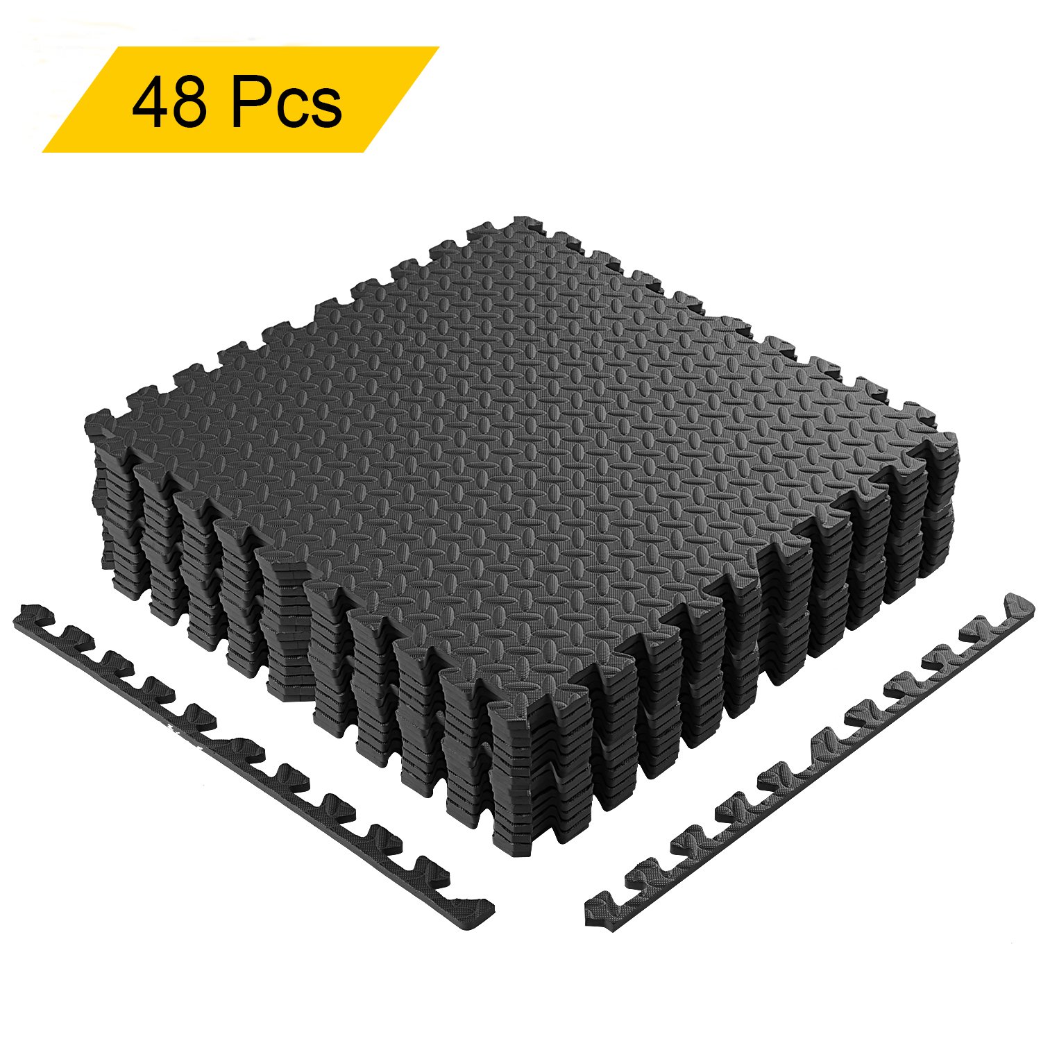 Homgrace Eva Foam Mats Heavy Duty Gym Mat Rubber MattingInterlocking