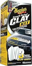 Meguiar's G191700 Smooth Surface Clay Kit, Safe and Easy Car Claying for Smooth as Glass Finish