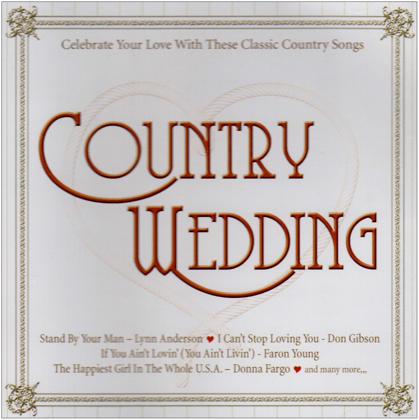 Country Wedding Music [Audio CD] Various Artists
