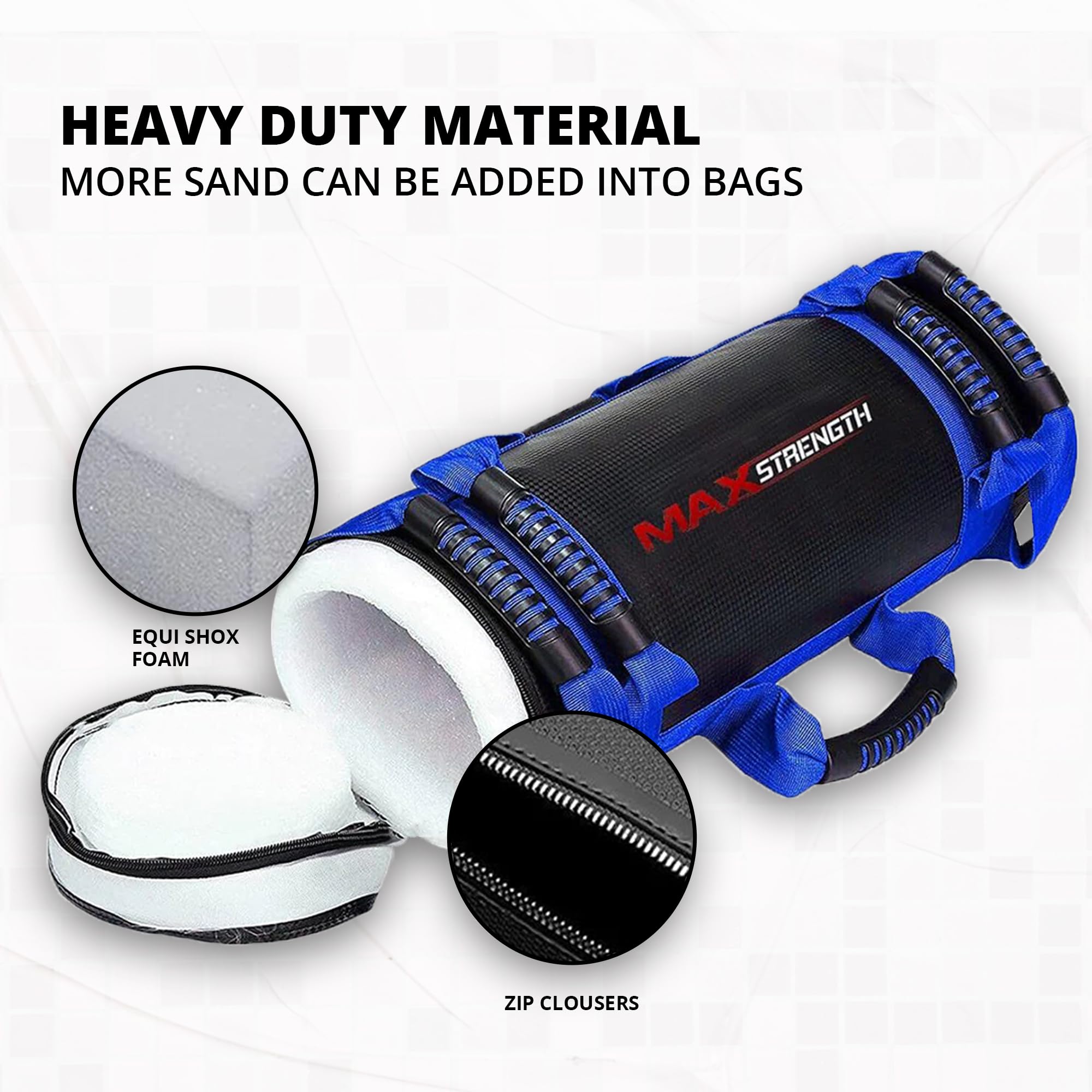 MAXSTRENGTH Maxstrenght - Sacco da Boxe autoportante, 1,8 m, con Base a Ventosa, Nero/Oro, 182,9 cm