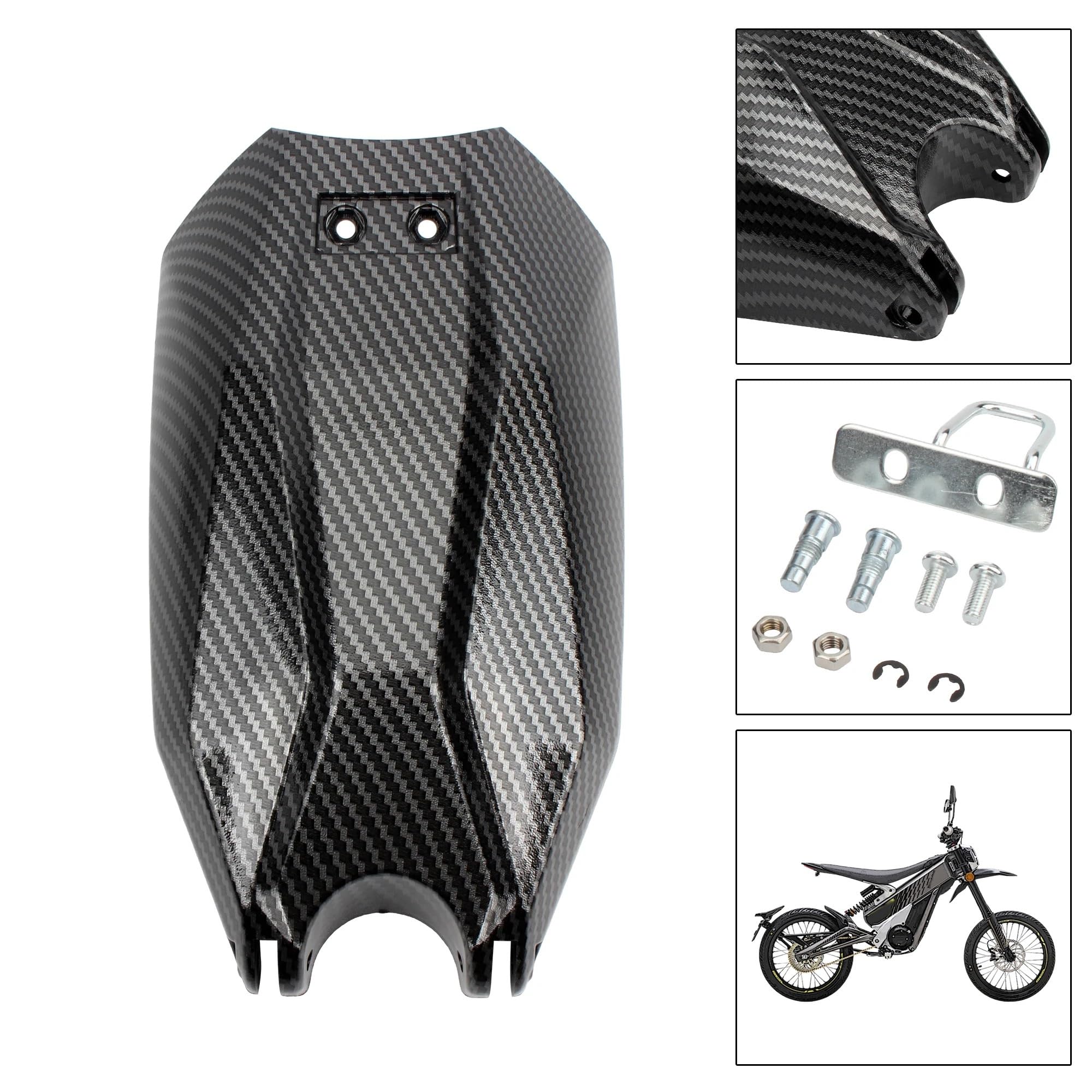 osłony akumulatora pokrywa ochronna do komory bate Pasuje Do Talaria Sting MX3/MX4 Plastikowa Pokrywa Baterii Fairing Motocykl Z Włókna Węglowego