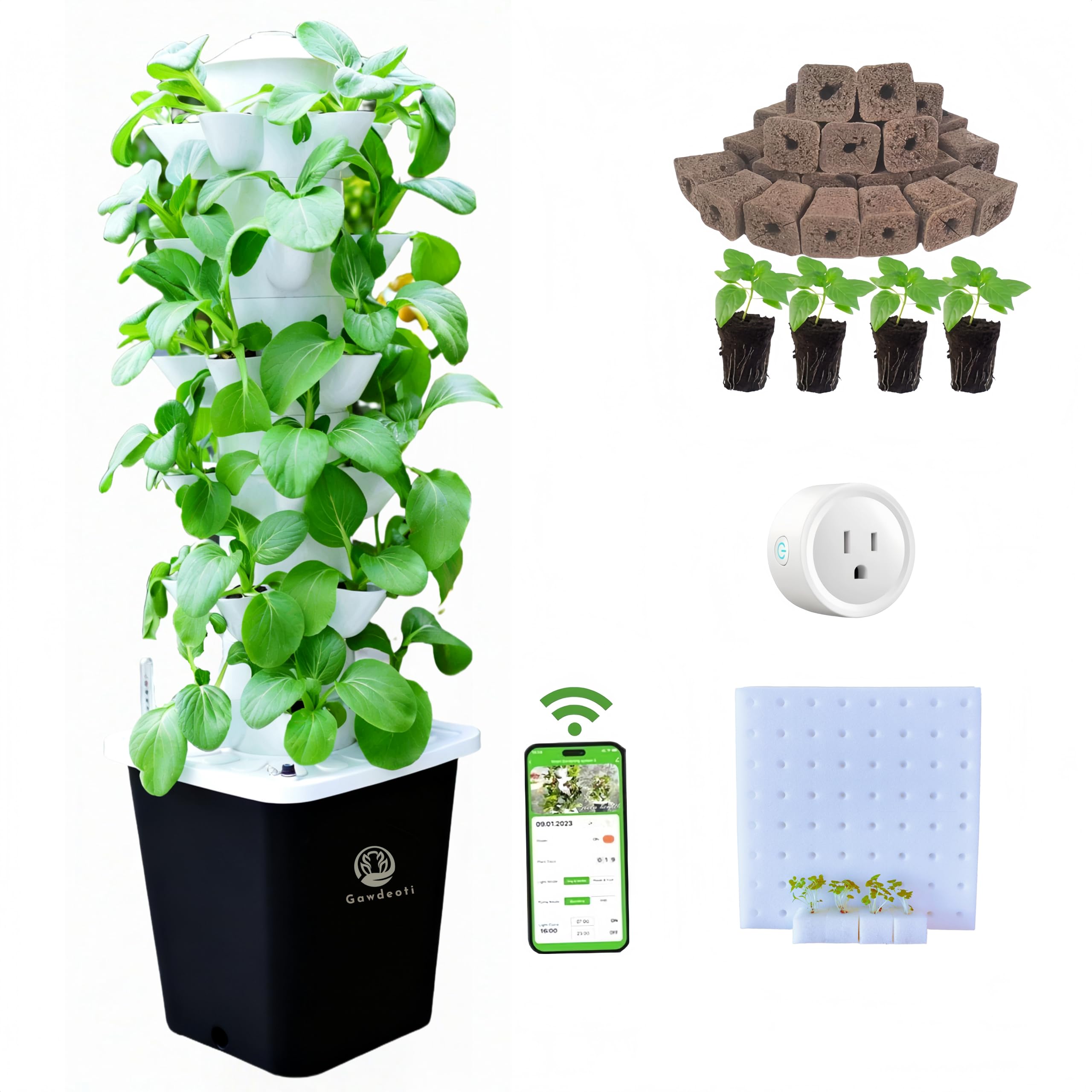 Amazon.com : LnzyGarden Hydroponic Growing System,Hydroponic