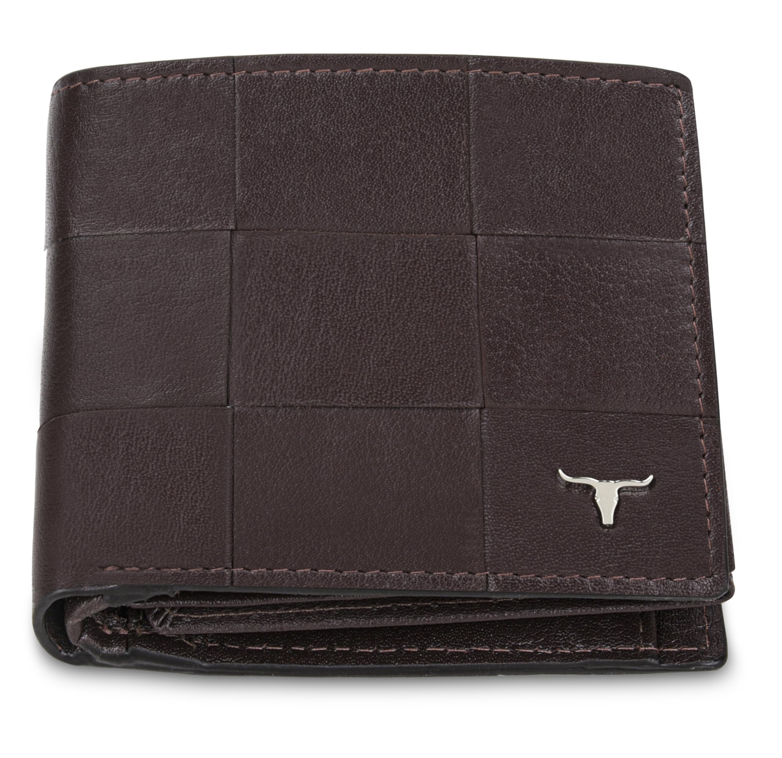 URBAN FOREST Miles Brown Leather Wallet for Men