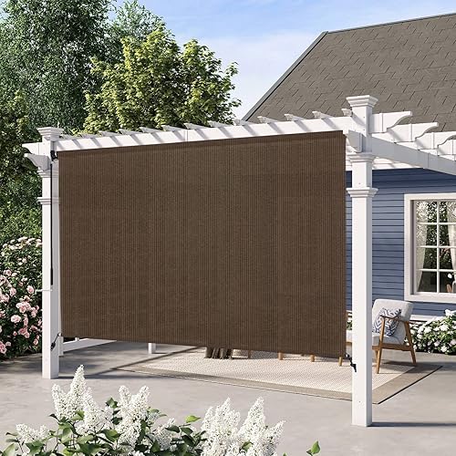 Artpuch Outdoor Roller Shade 6' W x 8' H Fabric
