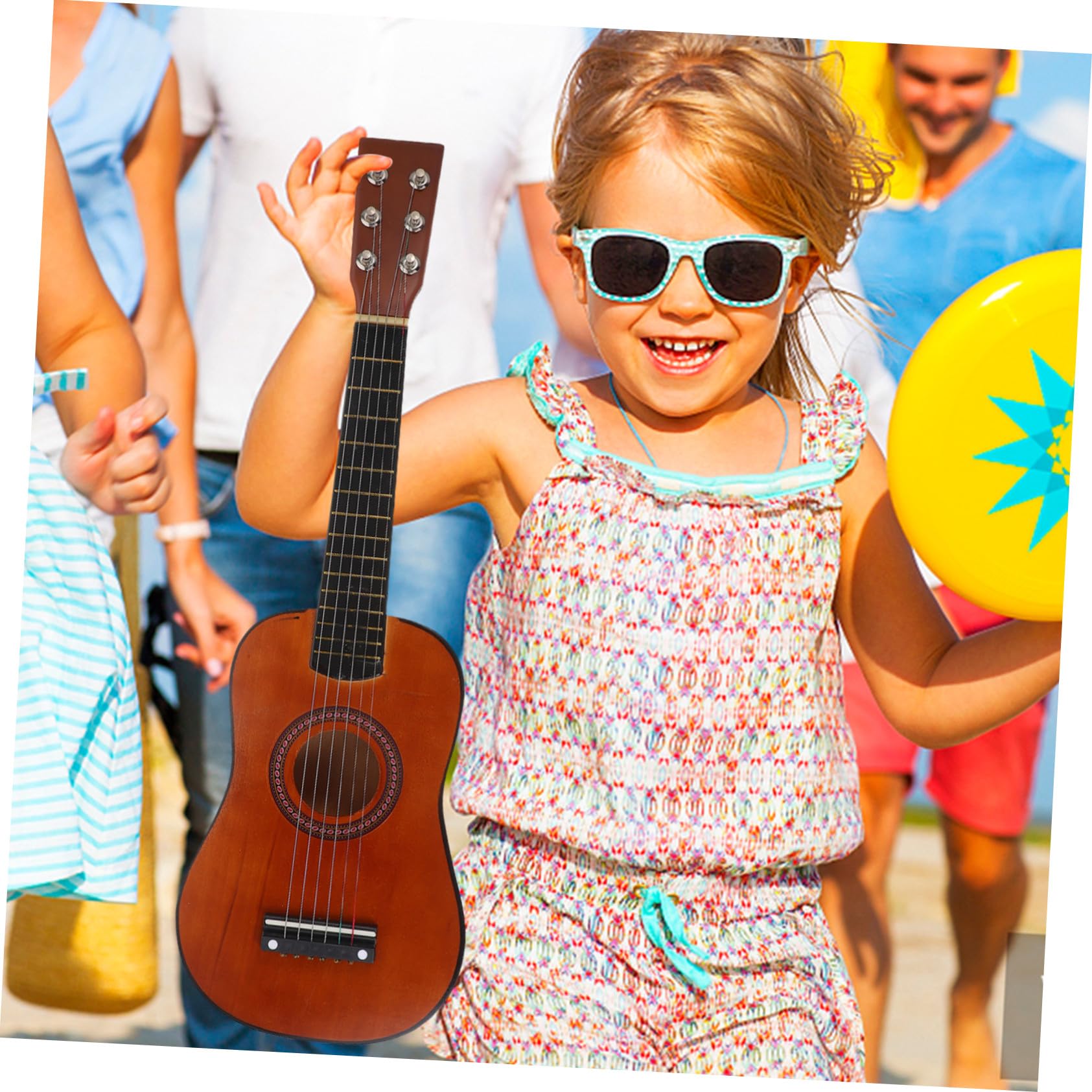 Madera Guitarra de Juguete 23 Pulgadas para Niños y Principiantes