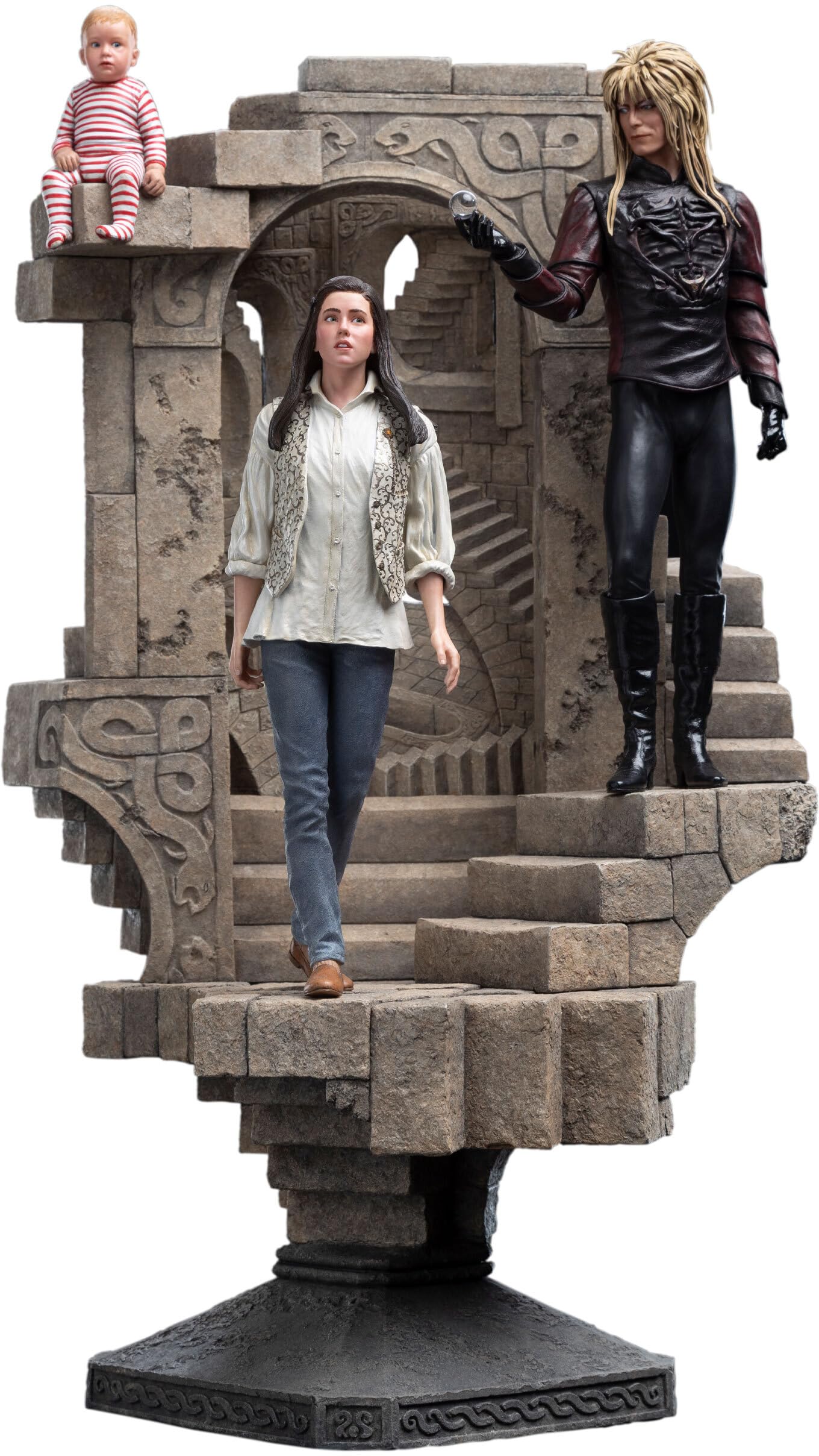 Labyrinth statue 1/6 David Bowie Jareth & Sarah IN The Illusionary Maze Weta