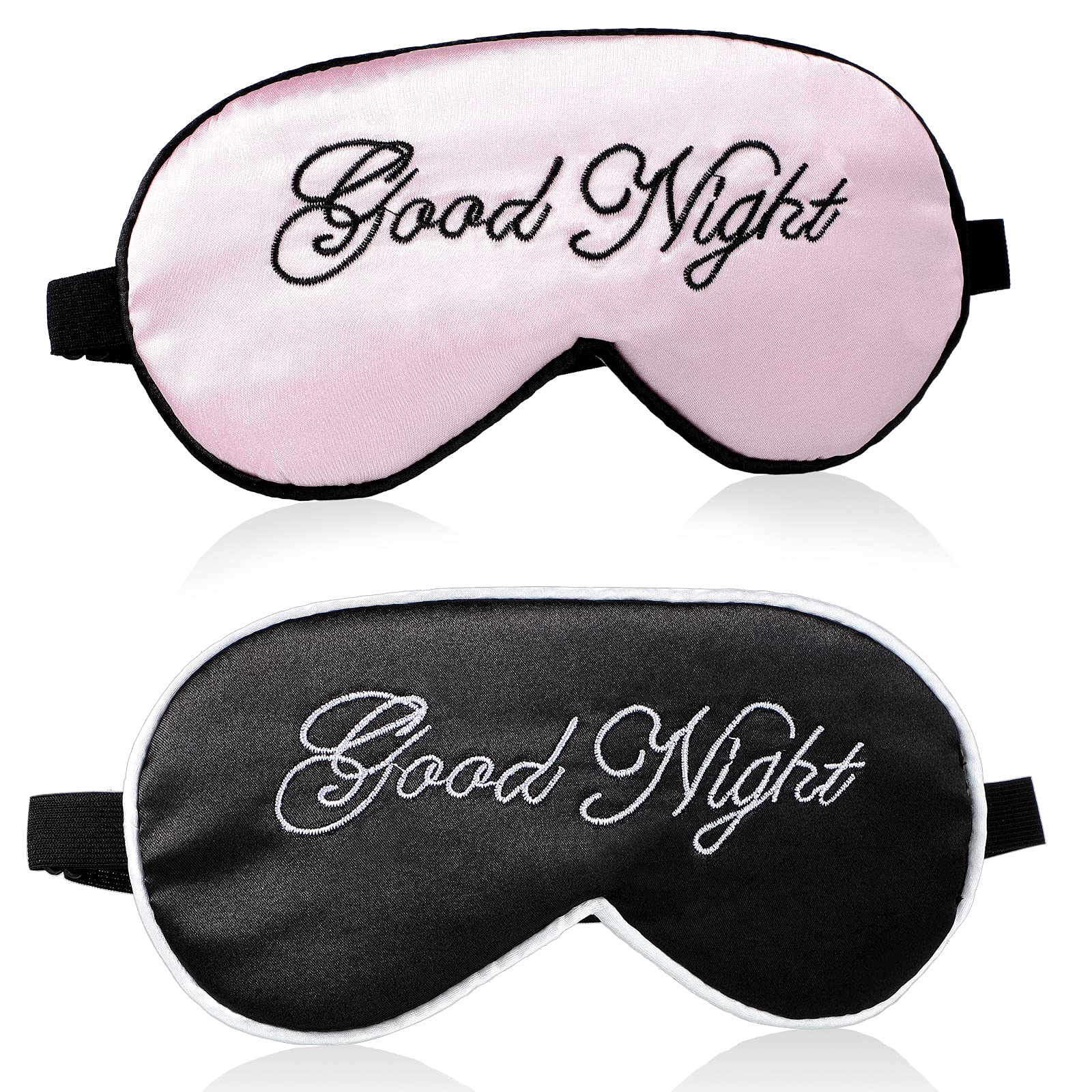MIVAIUN Lot De 4 Masques De Sommeil En Soie – Ultra-Doux Anti-Lumière Pour Hommes & Femmes