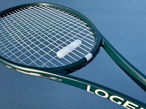 Miniatura 2 de LOGEN Amortiguador de tenis  Se mantiene en la raqueta  Paquete de 3 amortiguadores de raqueta de tenis  Amortiguador de vibraciones de tenis