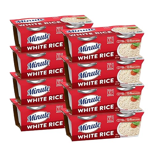 Miniatura 8 de Minute Arroz basmati listo para servir, tazas de arroz para microondas, tazas de 8.8 onzas (paquete de 8)