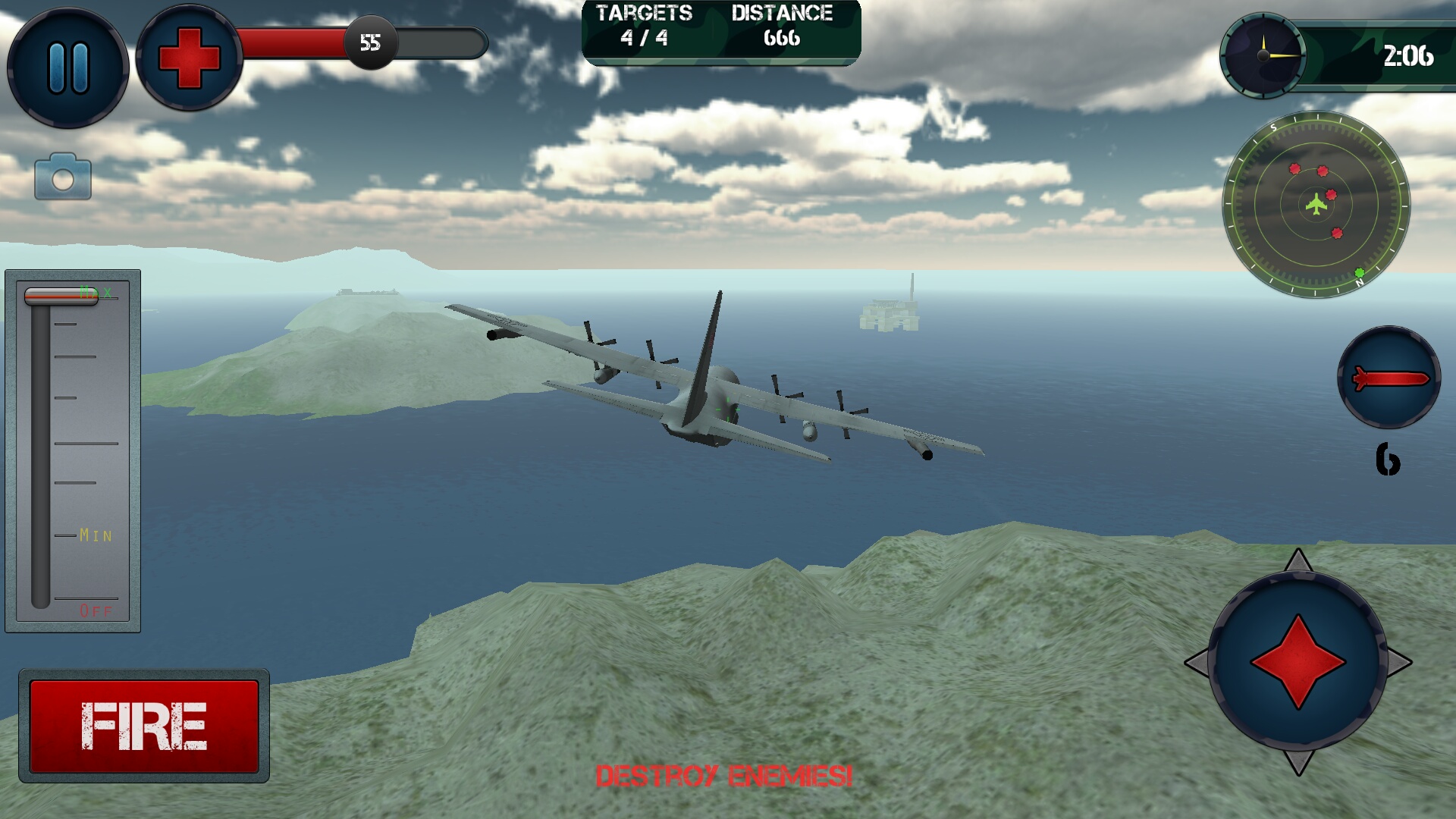 Airplane Gunship Simulator 3D - App on the Amazon Appstore